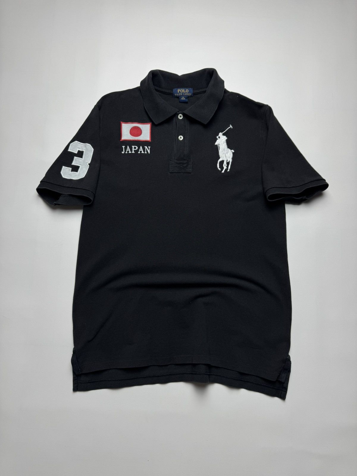 Polo Ralph Lauren Polo Ralph Lauren Japan Big Pony Polo Shirt - Black Size US L / EU 52-54 / 3 - 3 Thumbnail