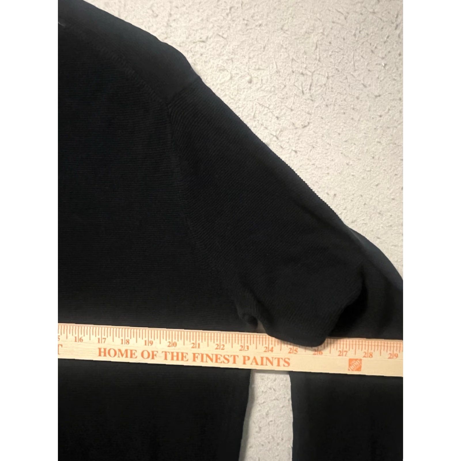 Abercrombie & Fitch Abercrombie & Fitch Sweater Men 2XL Crew Neck Black Pima Cotton Ribbed Knit Pullover Long Sleeve Size US XXL / EU 58 / 5 - 3 Thumbnail