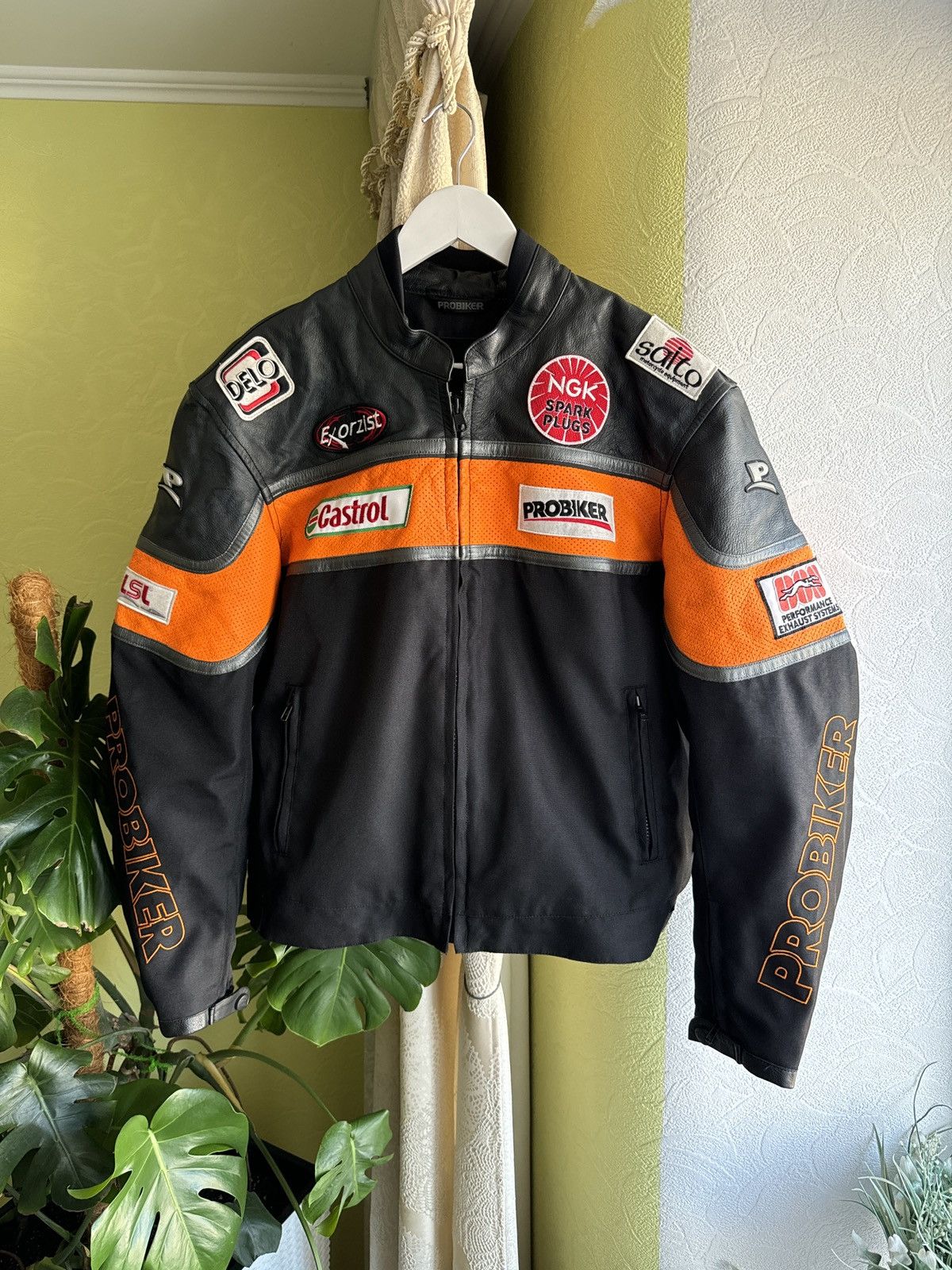 Vintage Probiker Vintage Bomber Jacket Race Highspeed Size US L / EU 52-54 / 3 - 2 Thumbnail