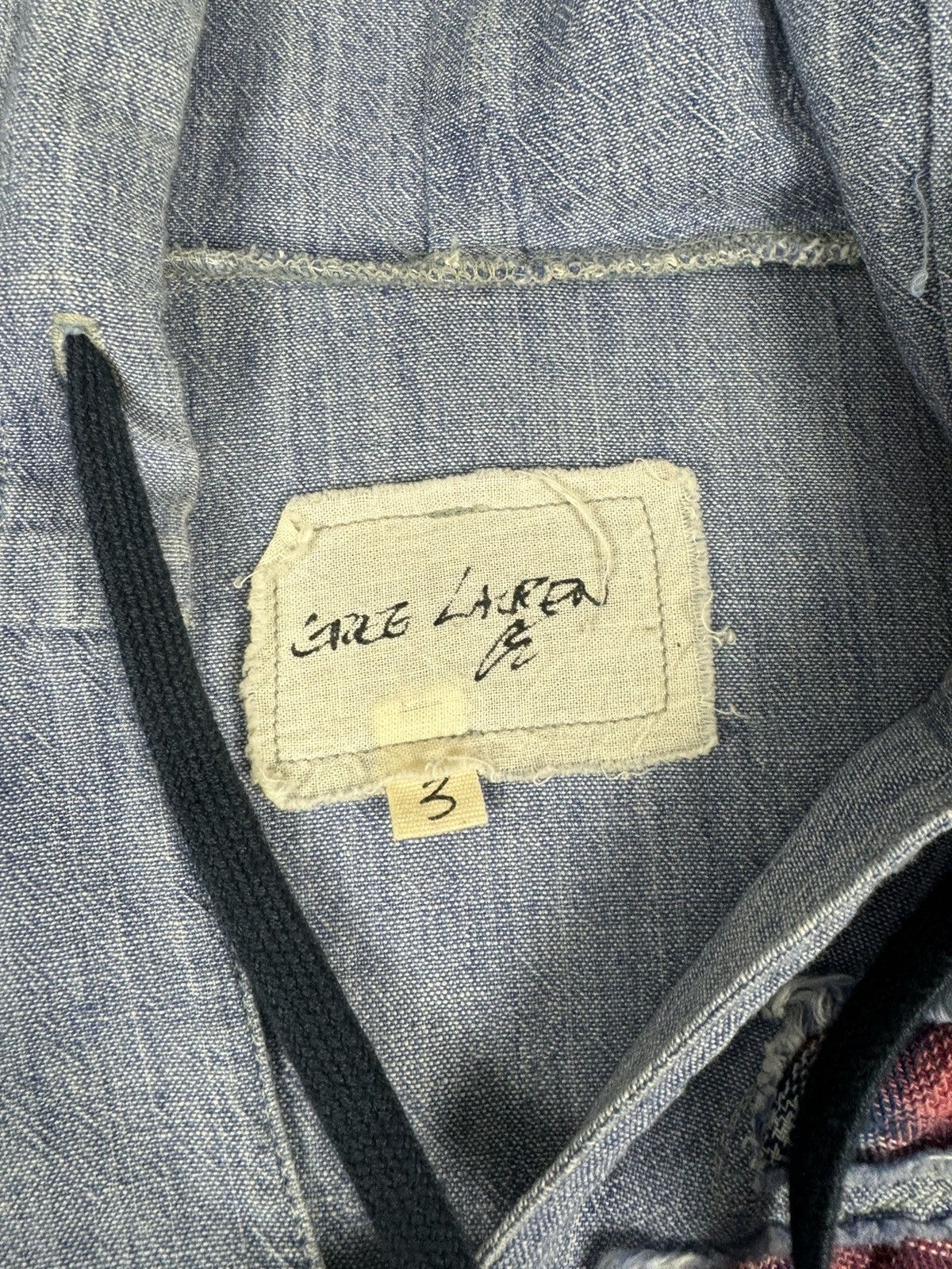 Greg Lauren Chambray Baja Hoodie Size US L / EU 52-54 / 3 - 5 Thumbnail