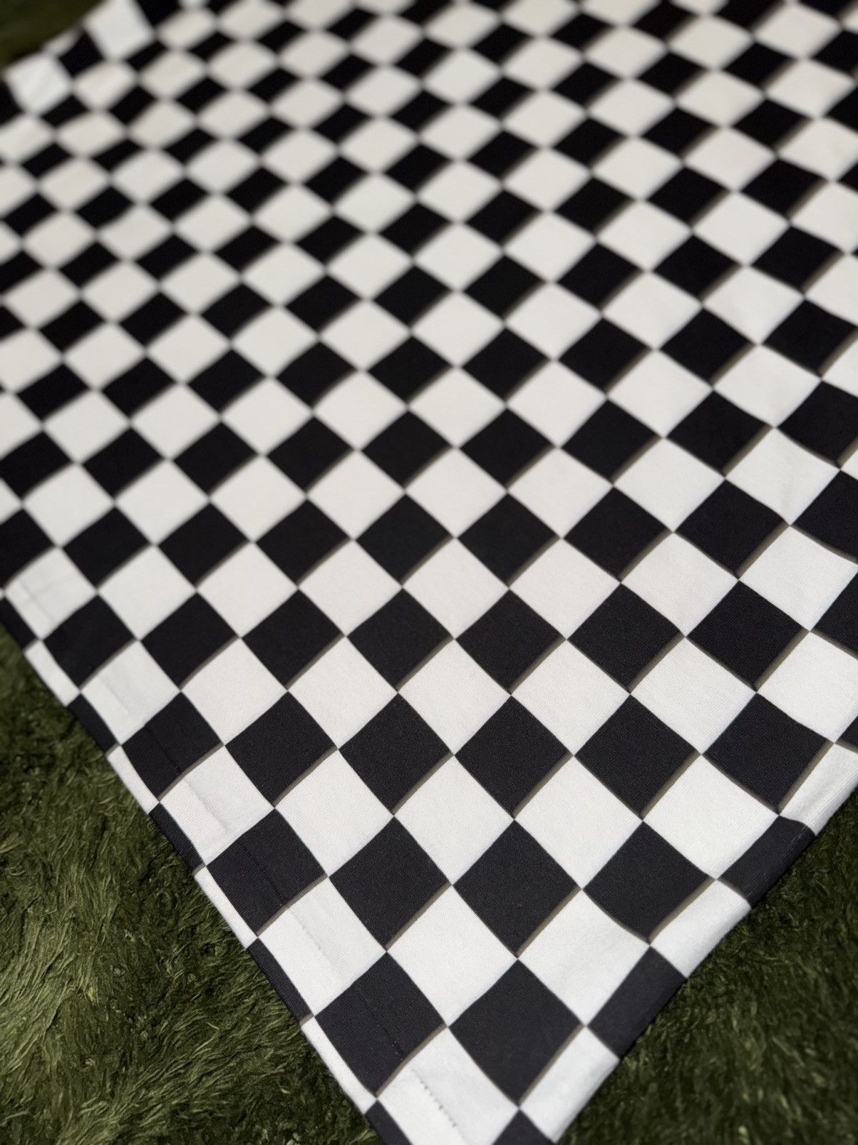 Japanese Brand [L] Locals Only Single-Stitch Checkerboard Pocket T-Shirt Size US L / EU 52-54 / 3 - 11 Thumbnail