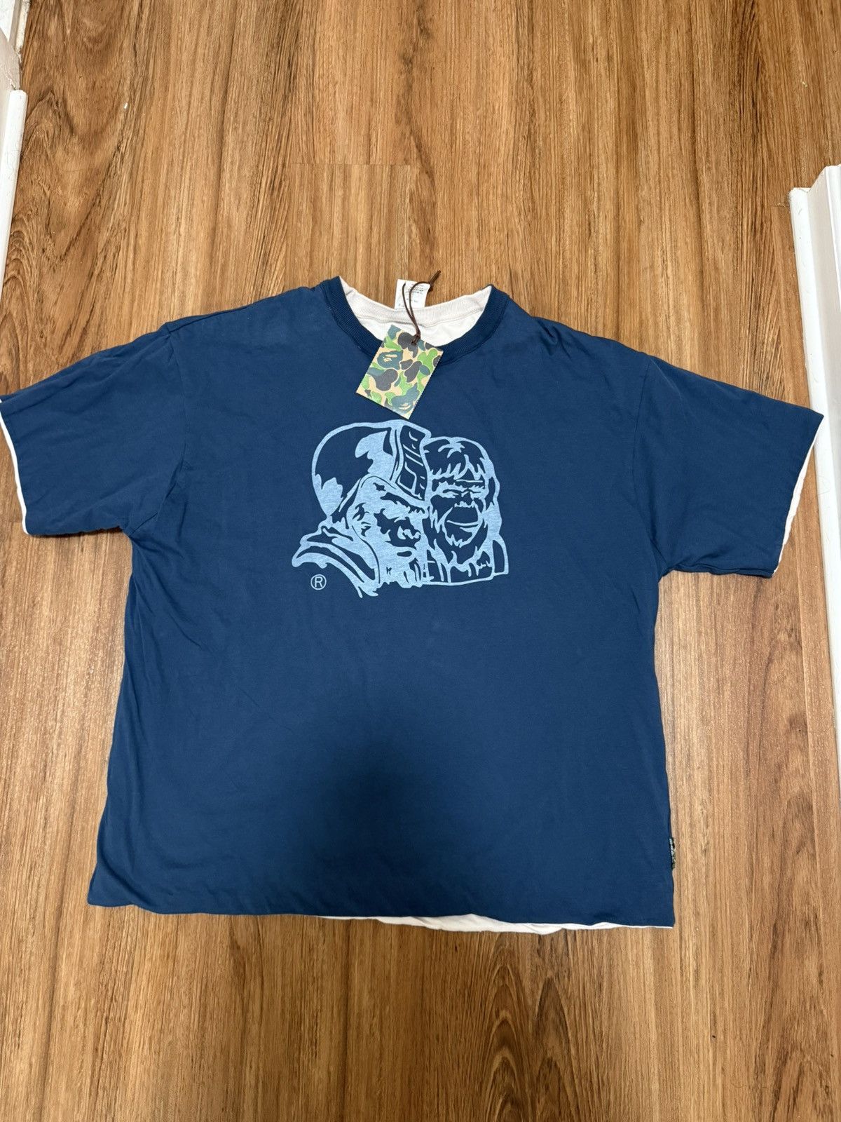 Bape BAPE X SEAN WOTHERSPOON REVERSIBLE TEE Size US L / EU 52-54 / 3 - 3 Thumbnail