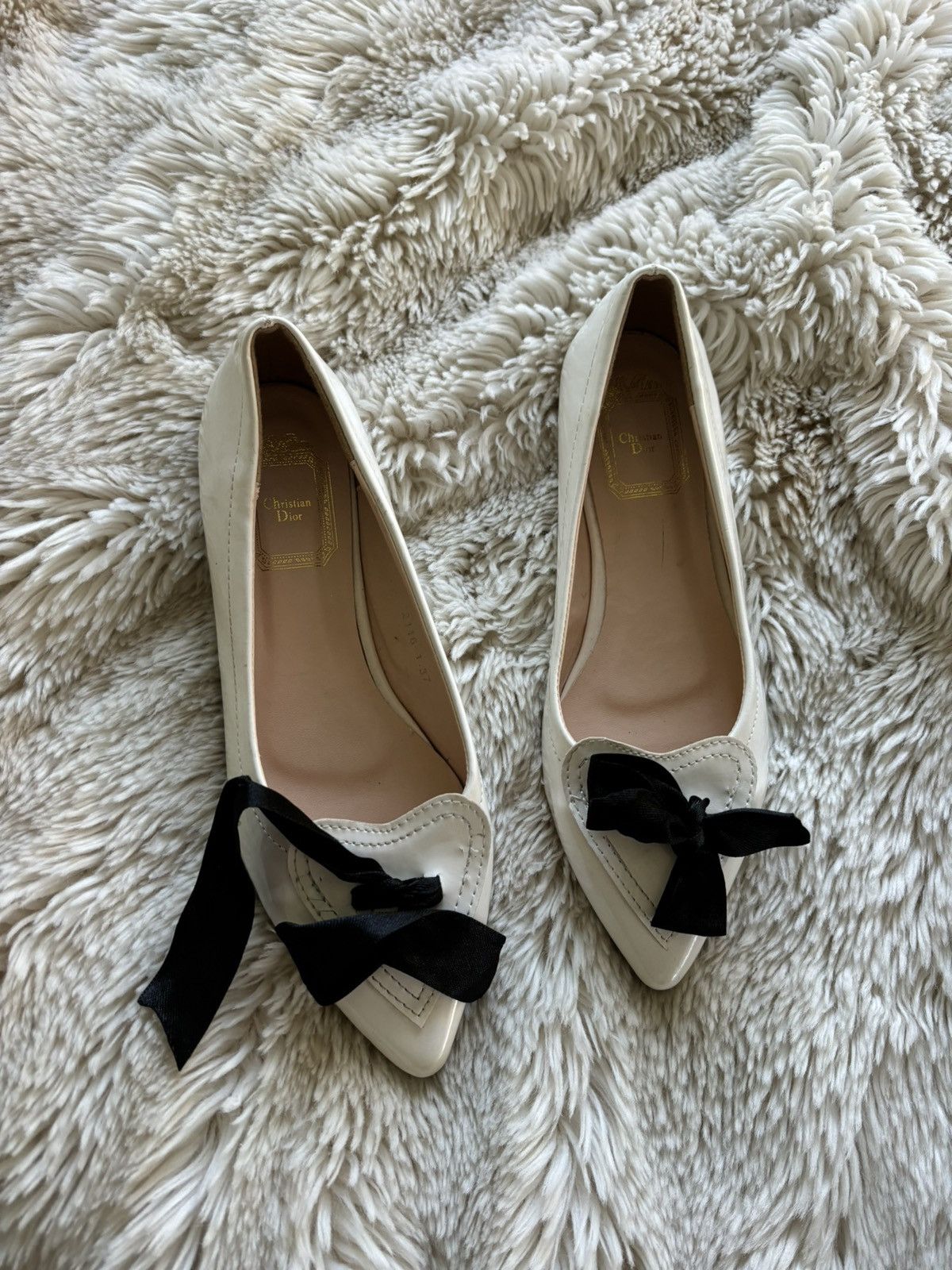 Dior Christian Dior Ballet Flats Size US 6 / IT 36 - 1 Thumbnail