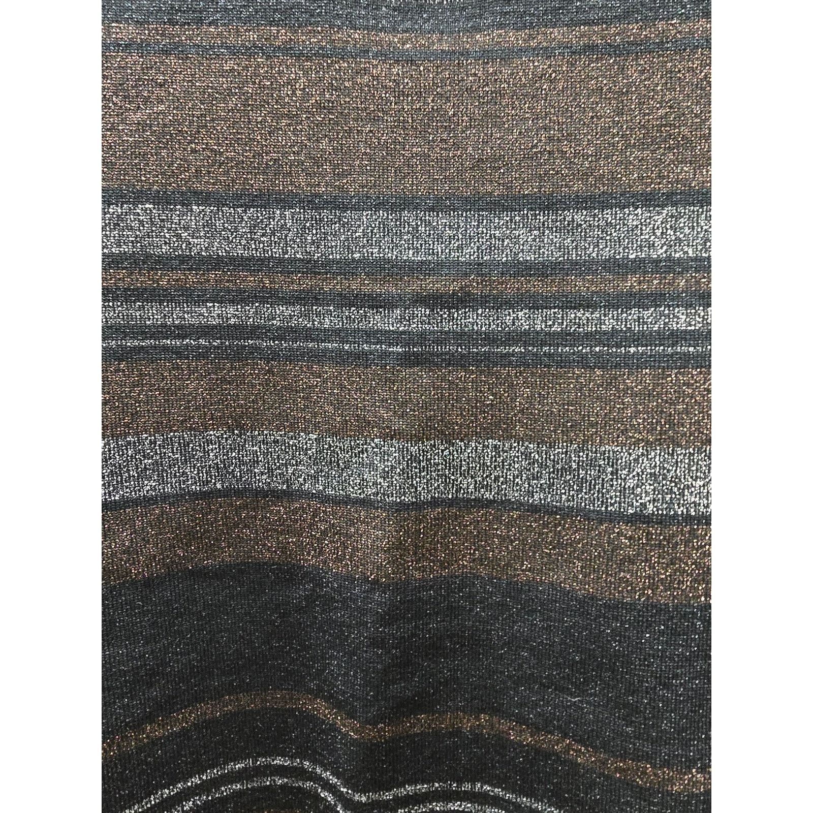 Ted Baker Ted Baker, Integral Jelinna Metallic Stripe Bow Swtr, Size 1 Size XS / US 0-2 / IT 36-38 - 5 Thumbnail