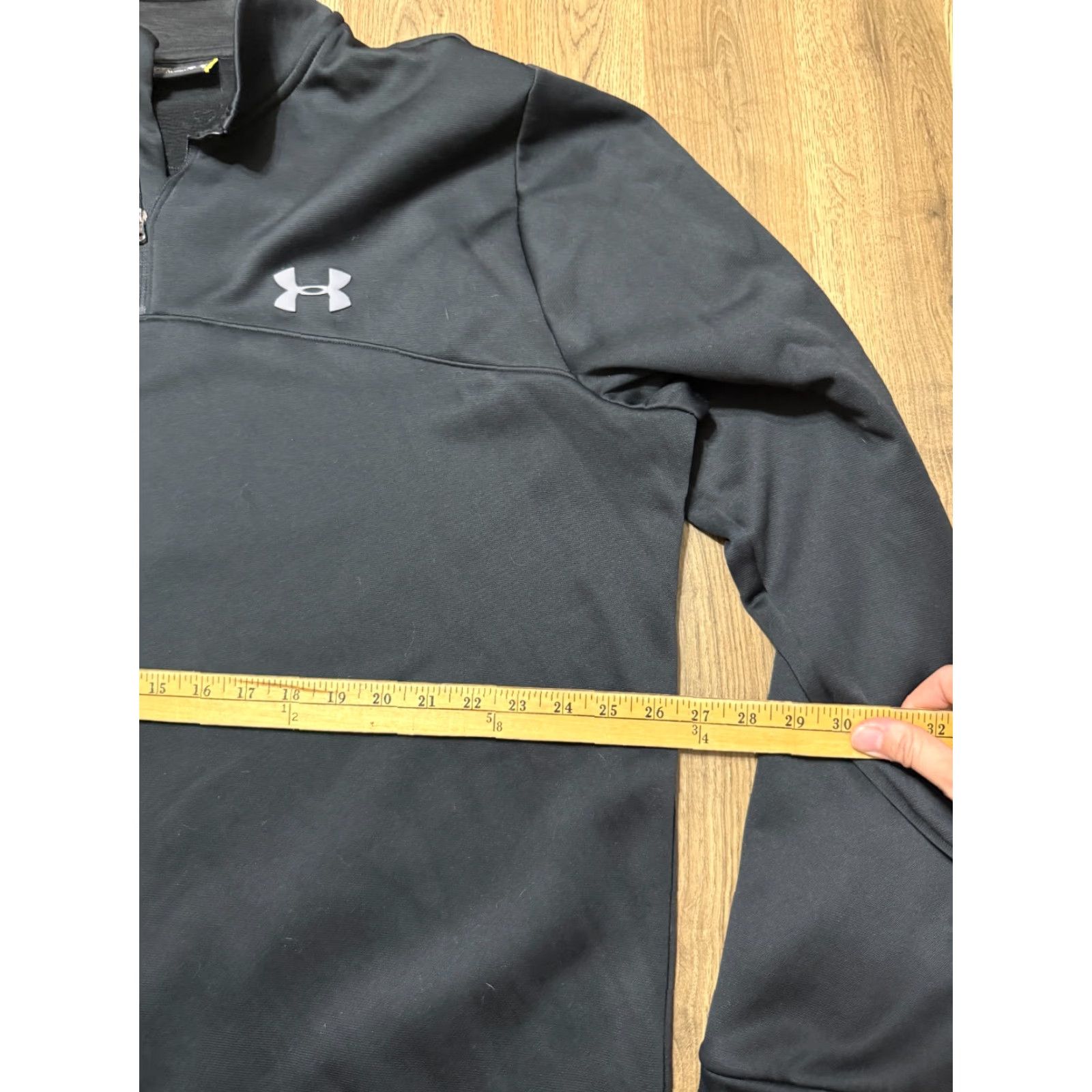 Under Armour Under Armour Sweatshirt Women 3XL Black 3/4 Sleeve Active Wear Pullover Sports Winter Fall Spring Summer Womens Size XXL / US 16-18 / IT 52-54 - 6 Thumbnail