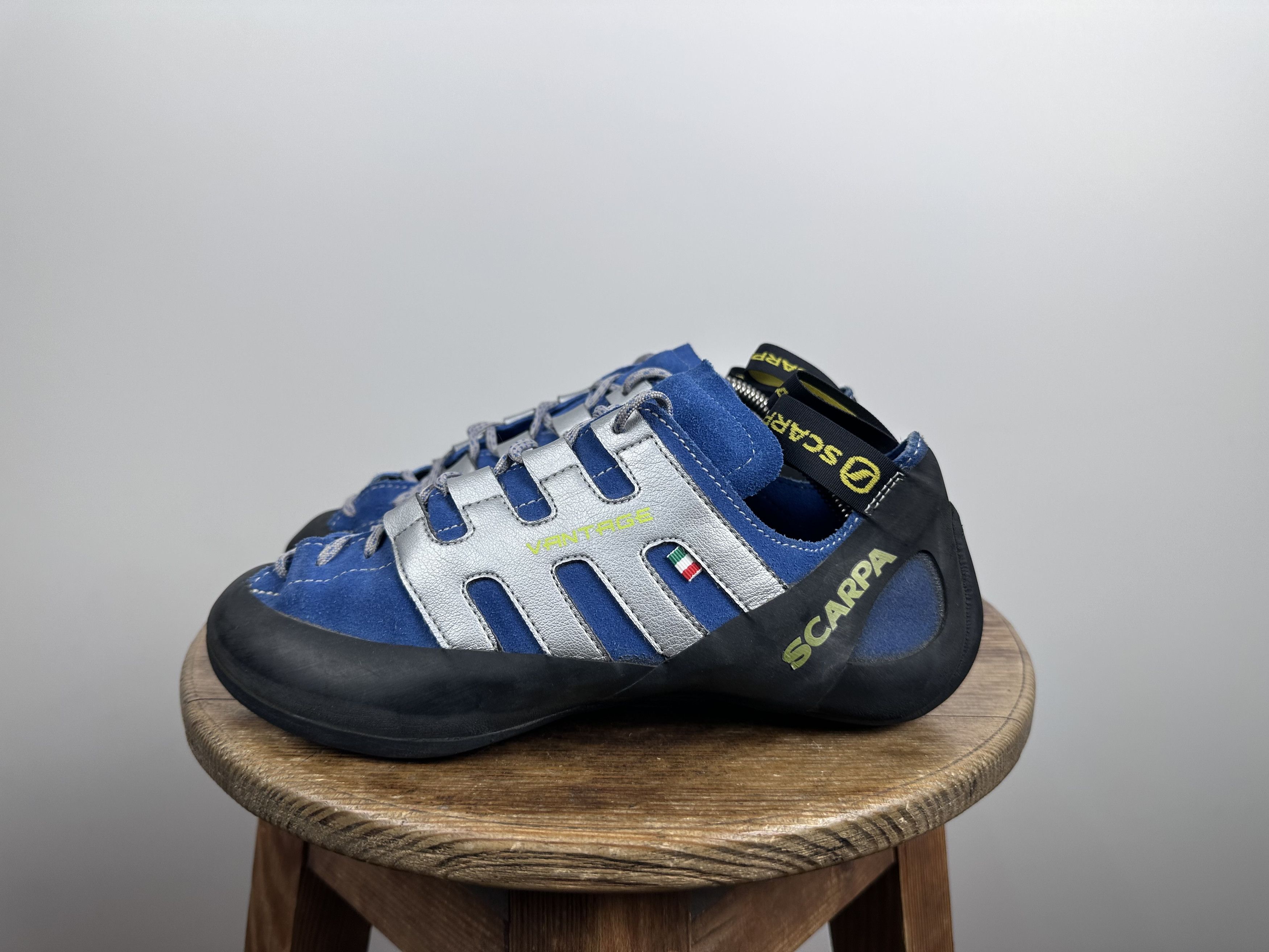 Scapa Sports Scarpa Vantage Rock Climbing Shoes Size US8 Bouldering Blue Size US 8 / EU 41 - 1 Thumbnail