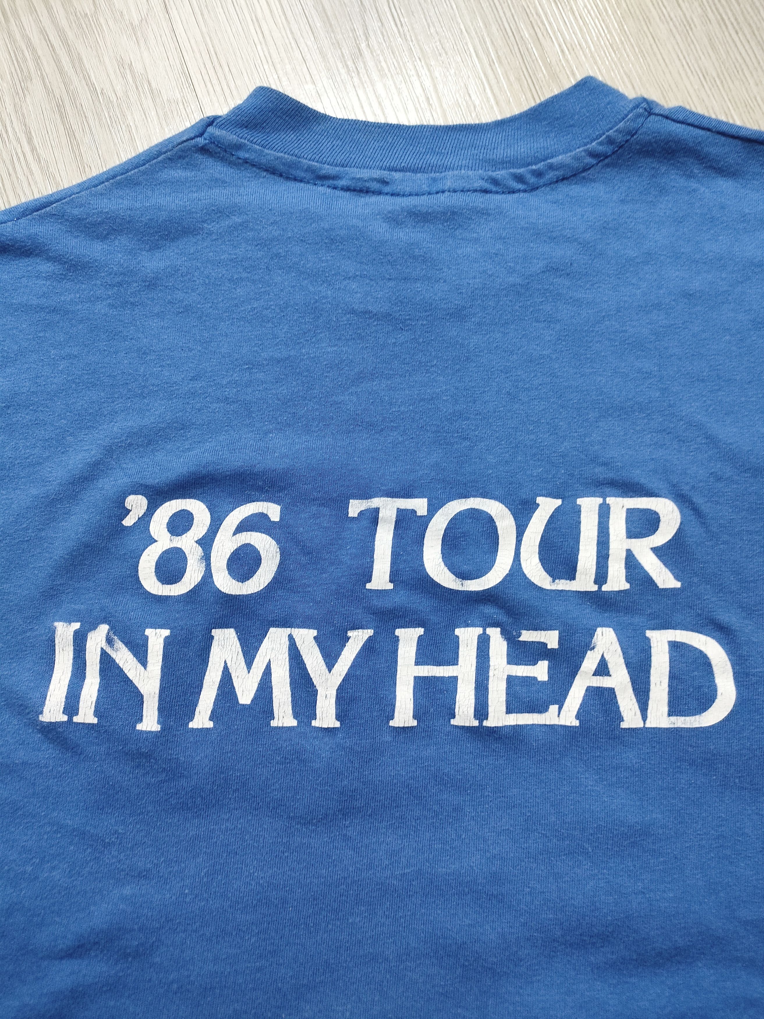 Band Tees 80s BLACK FLAG "86 TOUR IN MY HEAD" Vintage Tee Size US L / EU 52-54 / 3 - 14 Thumbnail