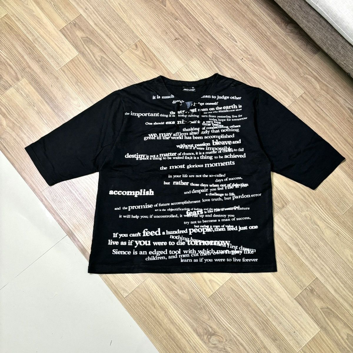 If Six Was Nine × Japanese Brand × Le Grande Bleu (L.G.B.) Japanese gothic Poem ifsixwas nine LGB style Size US L / EU 52-54 / 3 - 1 Thumbnail