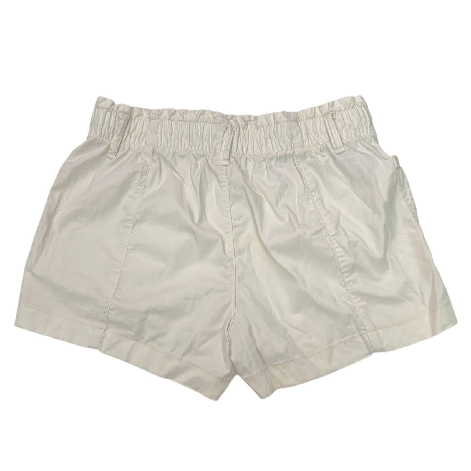 American Eagle Outfitters New American Eagle Women Medium White Shorts w Front Pockets Size 34" / US 12 / IT 48 - 2 Thumbnail