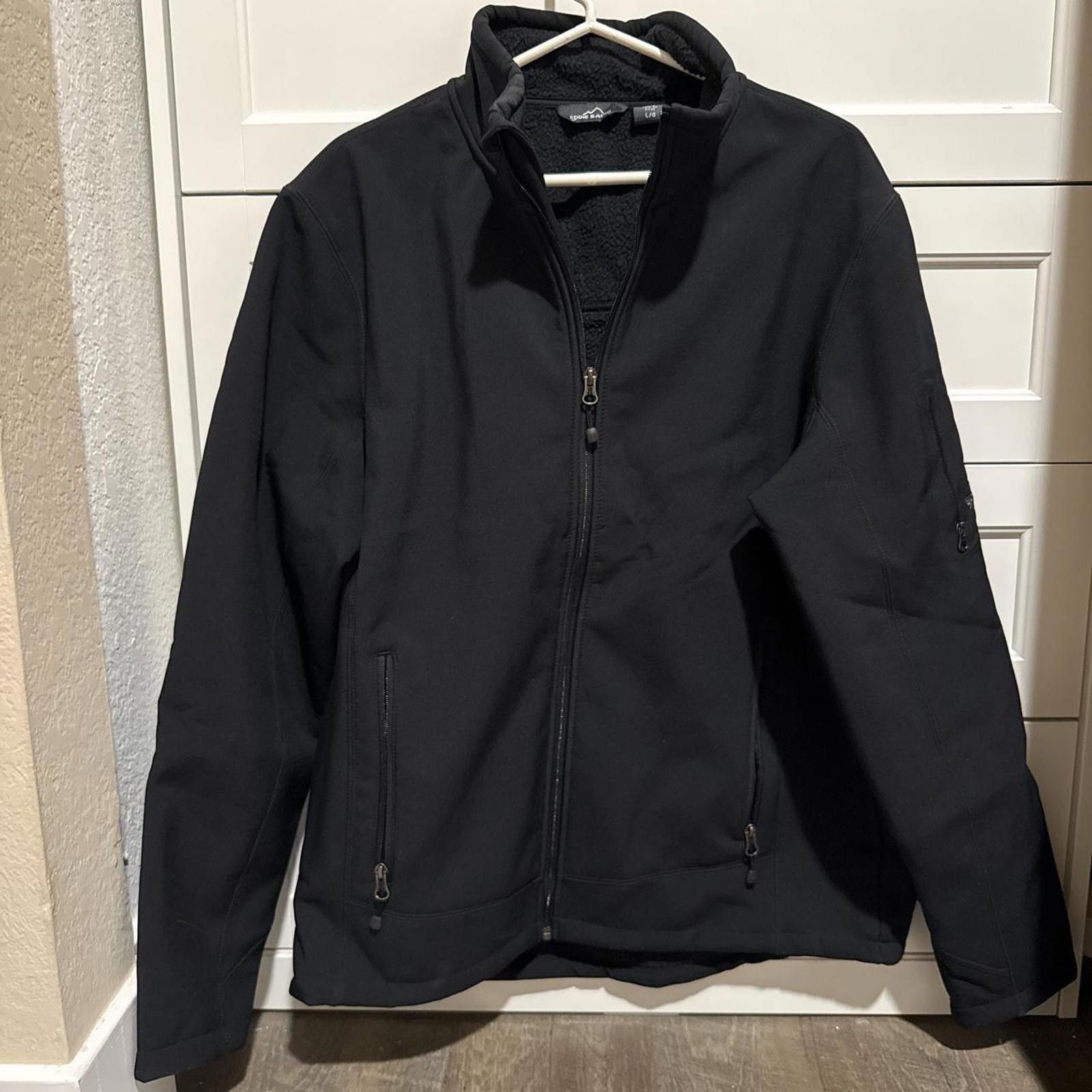 Eddie Bauer Eddie Bauer Men's Black and Navy Jacket Size US L / EU 52-54 / 3 - 1 Preview