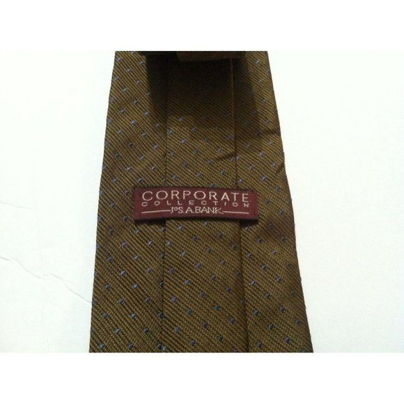 Jos. A. Bank JOS.A.BANK CORPORATE COLLECTION MENS SILK TIE WIDTH:3 3/4" Size ONE SIZE - 3 Thumbnail