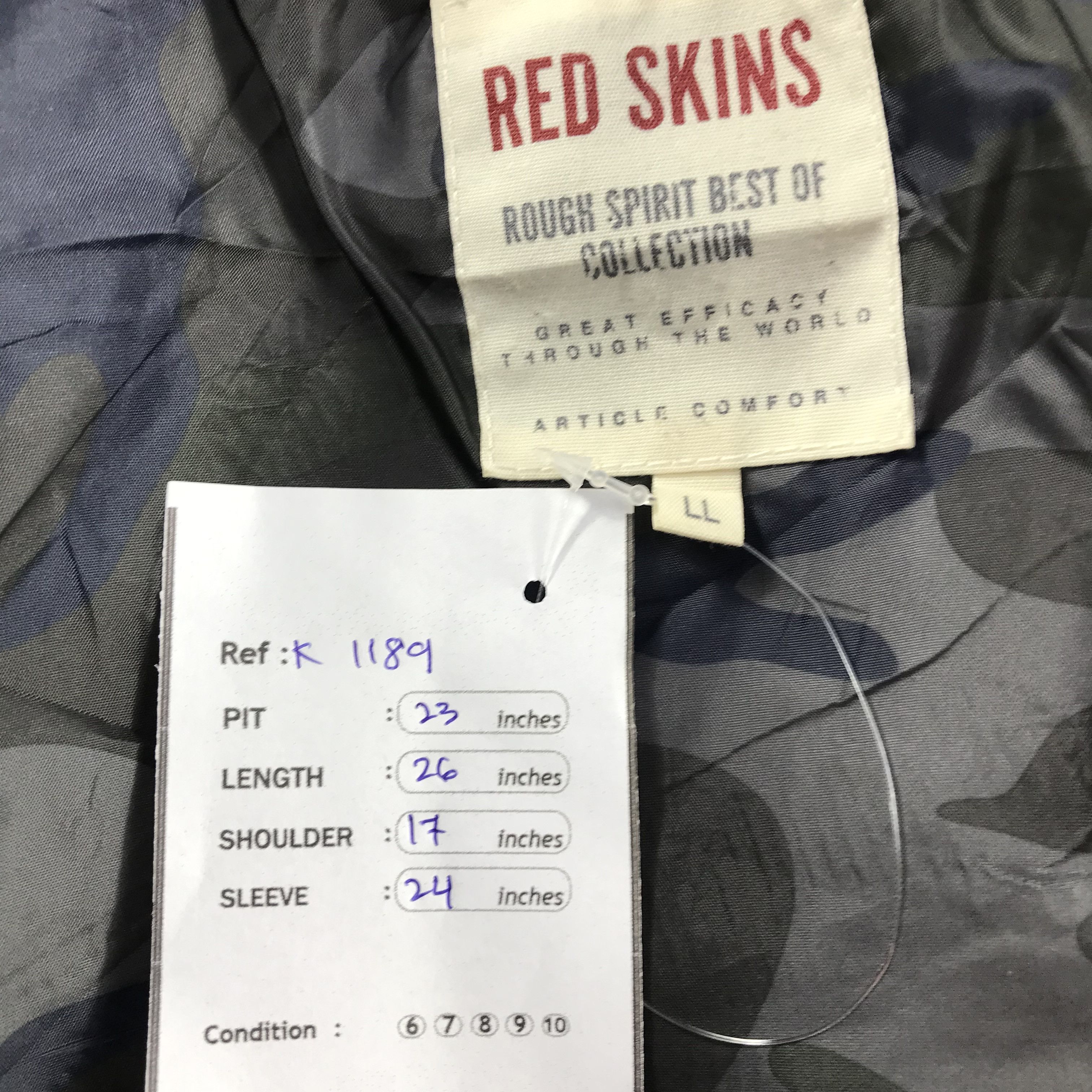 Japanese Brand Japanese Brand Red Skin MA 1 Bomber Jacket Size US L / EU 52-54 / 3 - 11 Thumbnail