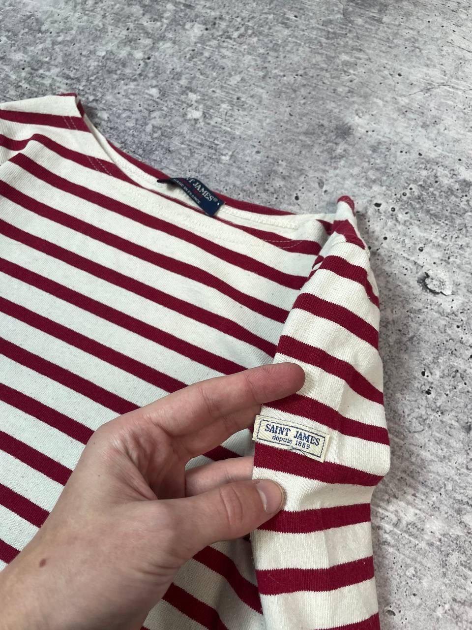 Saint James Vintage Saint James Striped Long Sleeve Women Shirt Y2K Size XXS / US 00 / IT 34 - 4 Thumbnail
