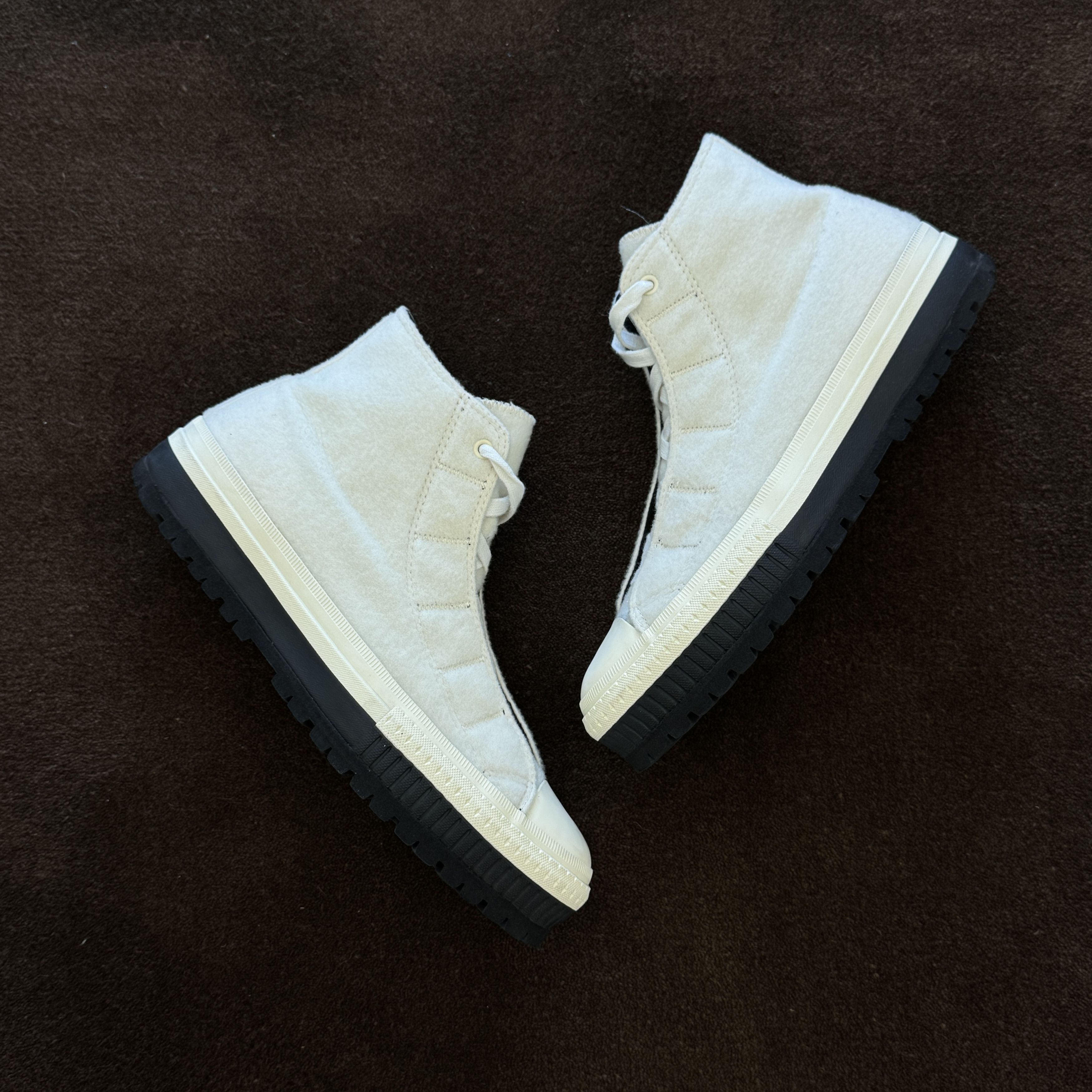 Yohji Yamamoto Yohji Yamamoto Pour Homme Wool Mosser Beacer High Size US 10.5 / EU 43-44 - 1 Thumbnail