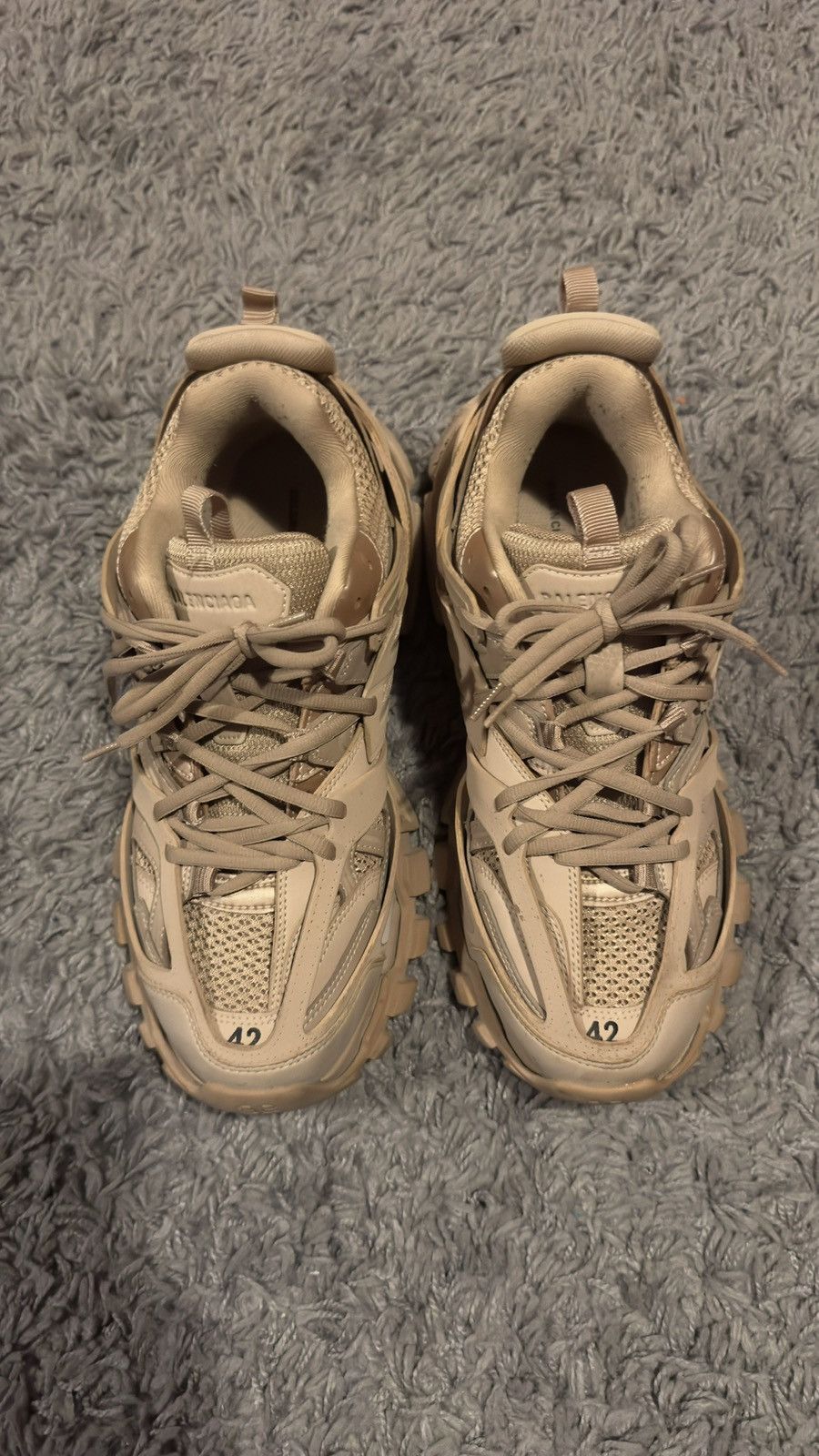 Balenciaga Balenciaga Track Recycled Sole - Brown 42 Size US 9 / EU 42 - 5 Thumbnail