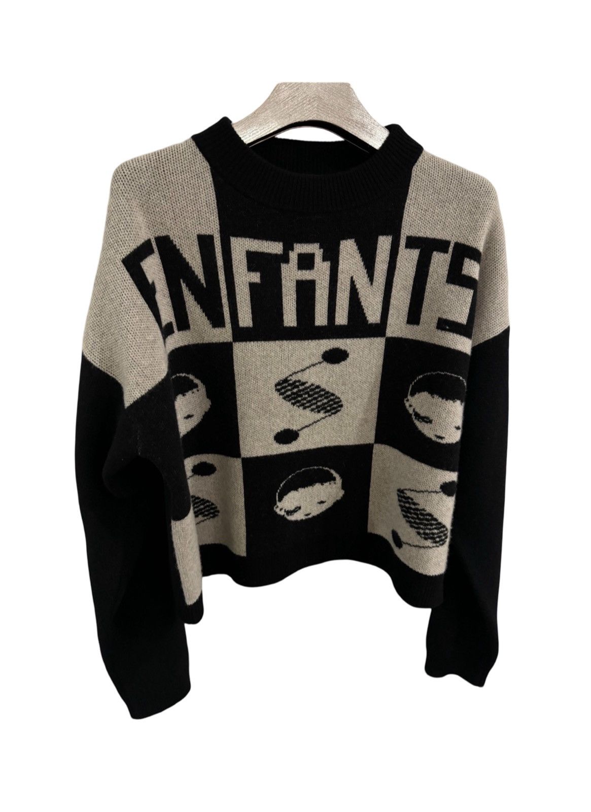 Enfants Riches Deprimes Punk rock checked sweater Size US XL / EU 56 / 4 - 1 Thumbnail