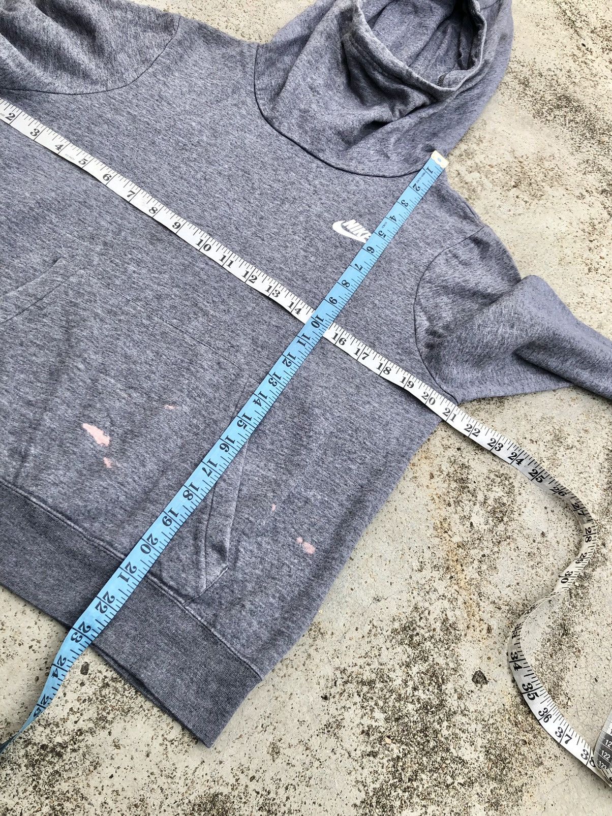 Nike VINTAGE NIKE GREY HOODIE Size US S / EU 44-46 / 1 - 8 Thumbnail