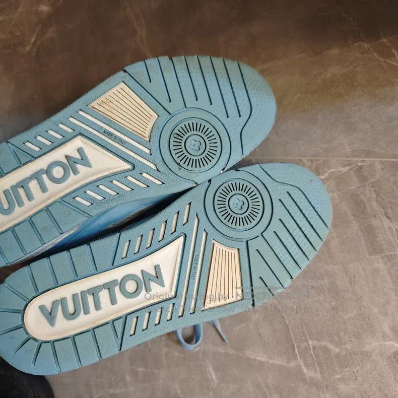 Louis Vuitton Louis Vuitton Dark Sky Blue shoes Size US 7 / EU 40 - 7 Thumbnail