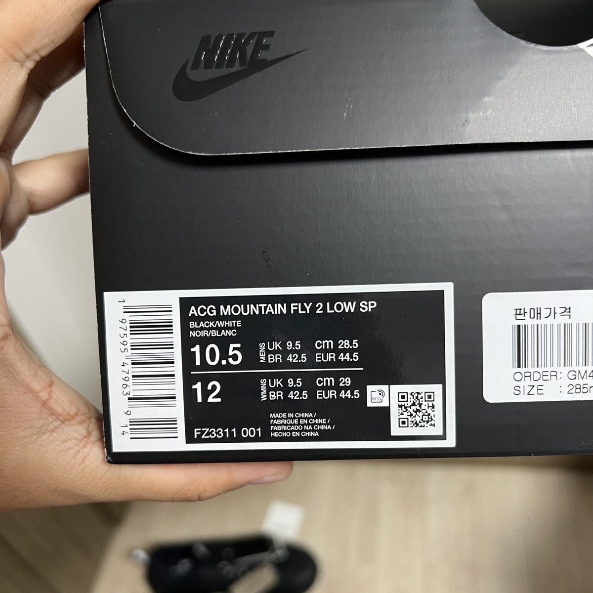 Comme des Garcons Homme Plus SS24 Comme Des Garcons Homme Plus Nike ACG Mountain Fly 2 Size US 9 / EU 42 - 9 Thumbnail