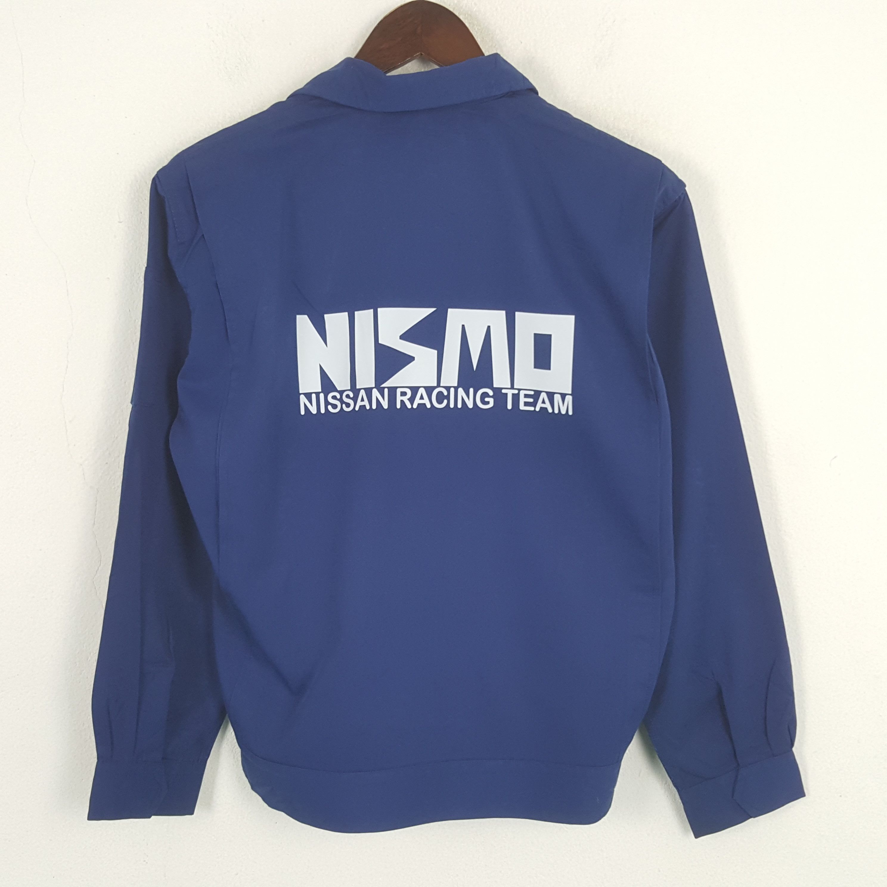 Japanese Brand × Vintage Vintage Shell x Custom Nissan Racing Team Japan Jacket Size M / US 6-8 / IT 42-44 - 1 Thumbnail