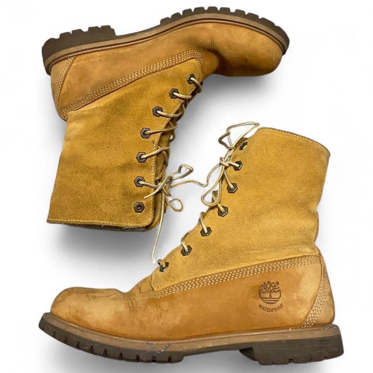 Timberland Timberland Beige fleece lined high top boots Size US 9 / EU 42 - 1 Thumbnail