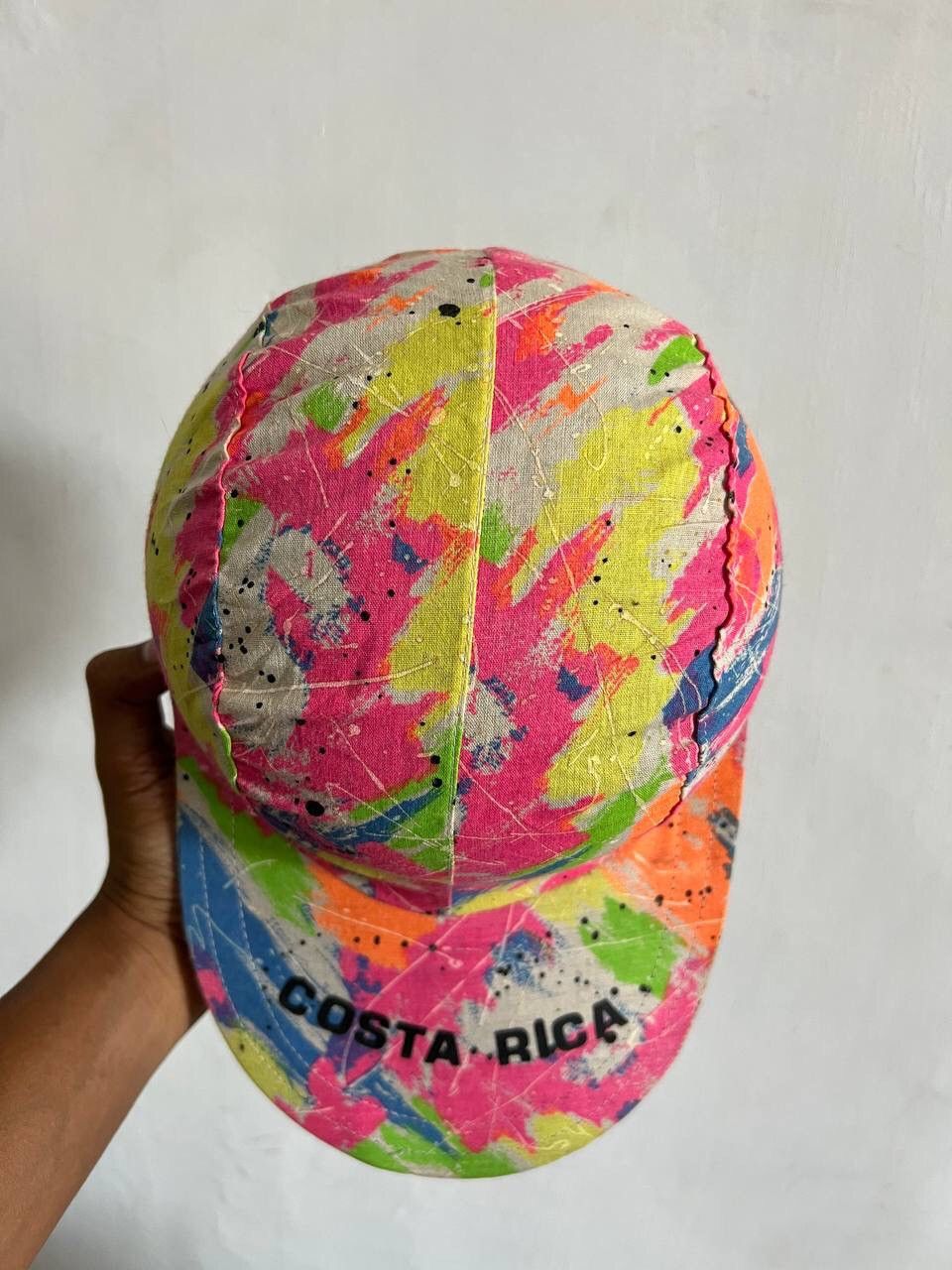 Vintage Vintage Costa Rica Painted Archive 5 Panel Hat Size ONE SIZE - 8 Thumbnail