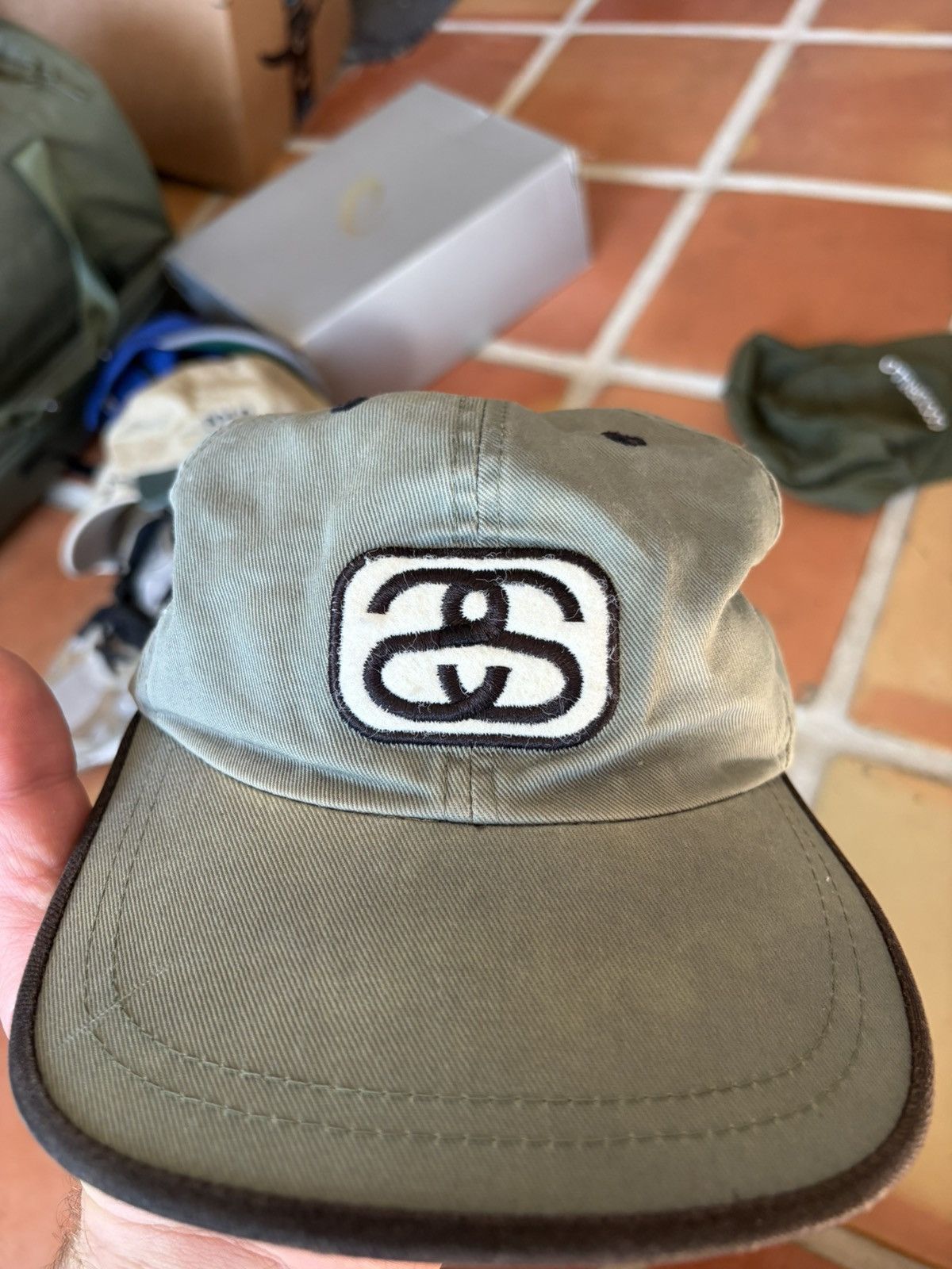 fti キャップ stussy supreme swag スケーター Stussy × Supreme Stussy Hat | Grailed