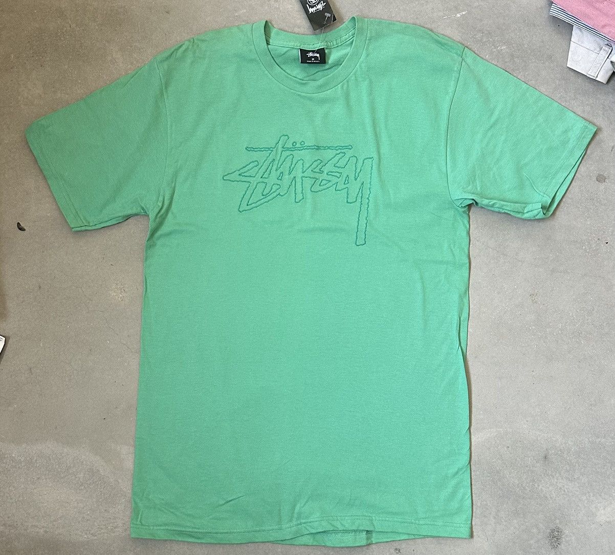 Stussy STUSSY EMBROIDERY TEE Size US M / EU 48-50 / 2 - 1 Thumbnail