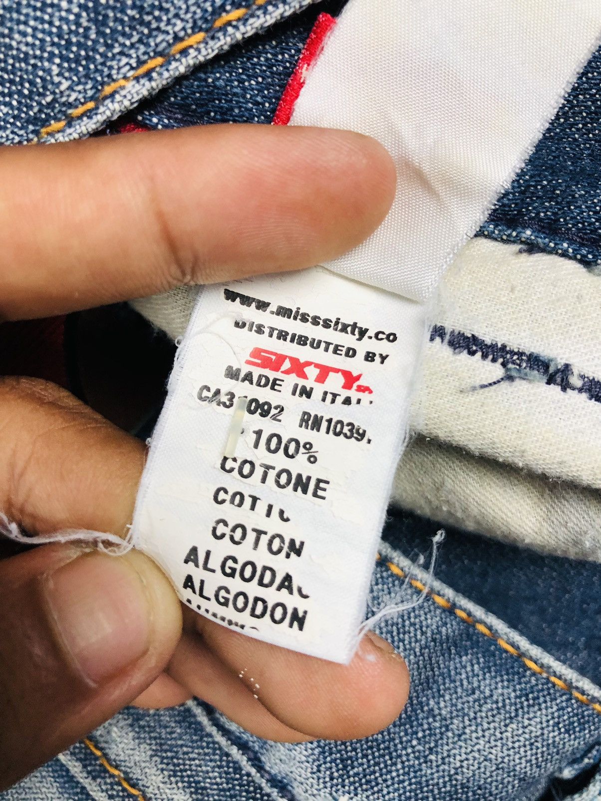 Miss Sixty Miss Sixty Jeans Suprema Original Made in Italy (38) Size 26" / US 2 / IT 38 - 15 Thumbnail