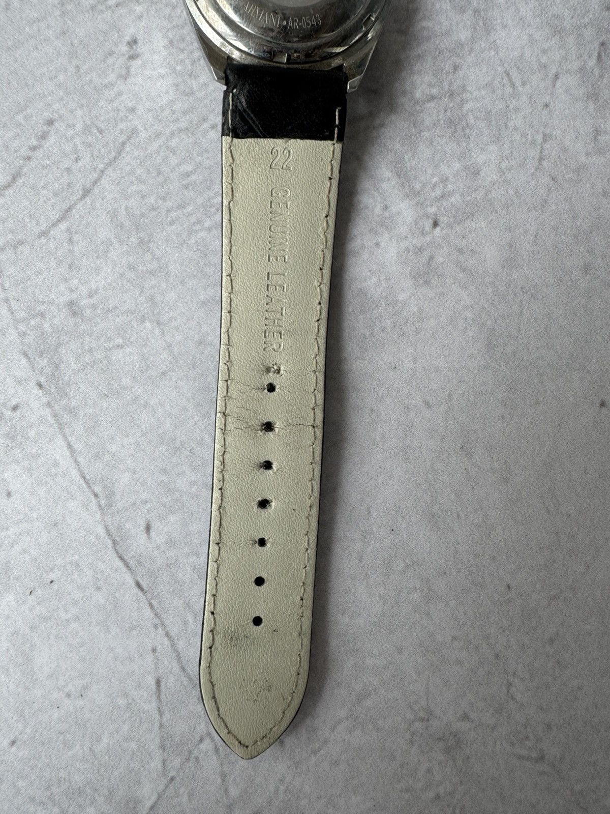 Emporio Armani × Vintage Emporio Armani Watch Vintage Size ONE SIZE - 13 Thumbnail