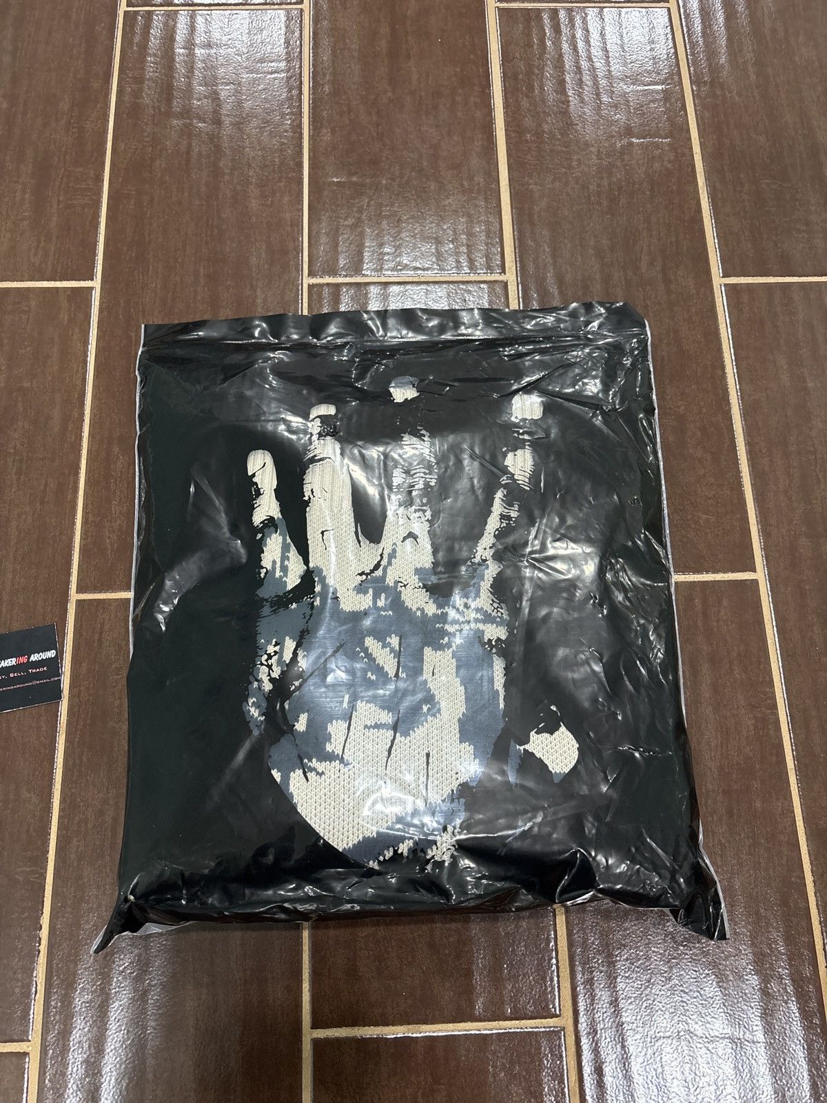Revenge BRAND NEW Revenge XXXtentacion Collage Knit Sweater Cream XL Size US XXL / EU 58 / 5 - 12 Thumbnail