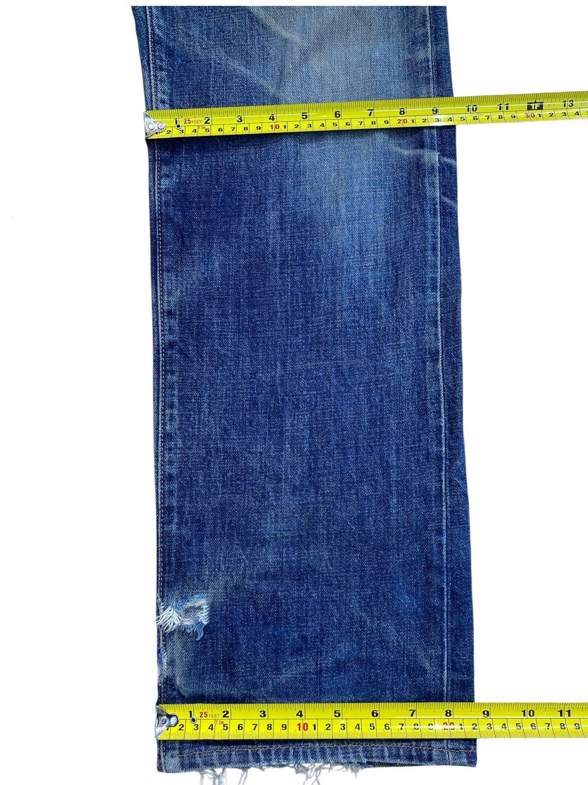 Levi's Levi’s Faded Blue Wash Whiskers Style Loose Jeans Size US 31 - 7 Thumbnail