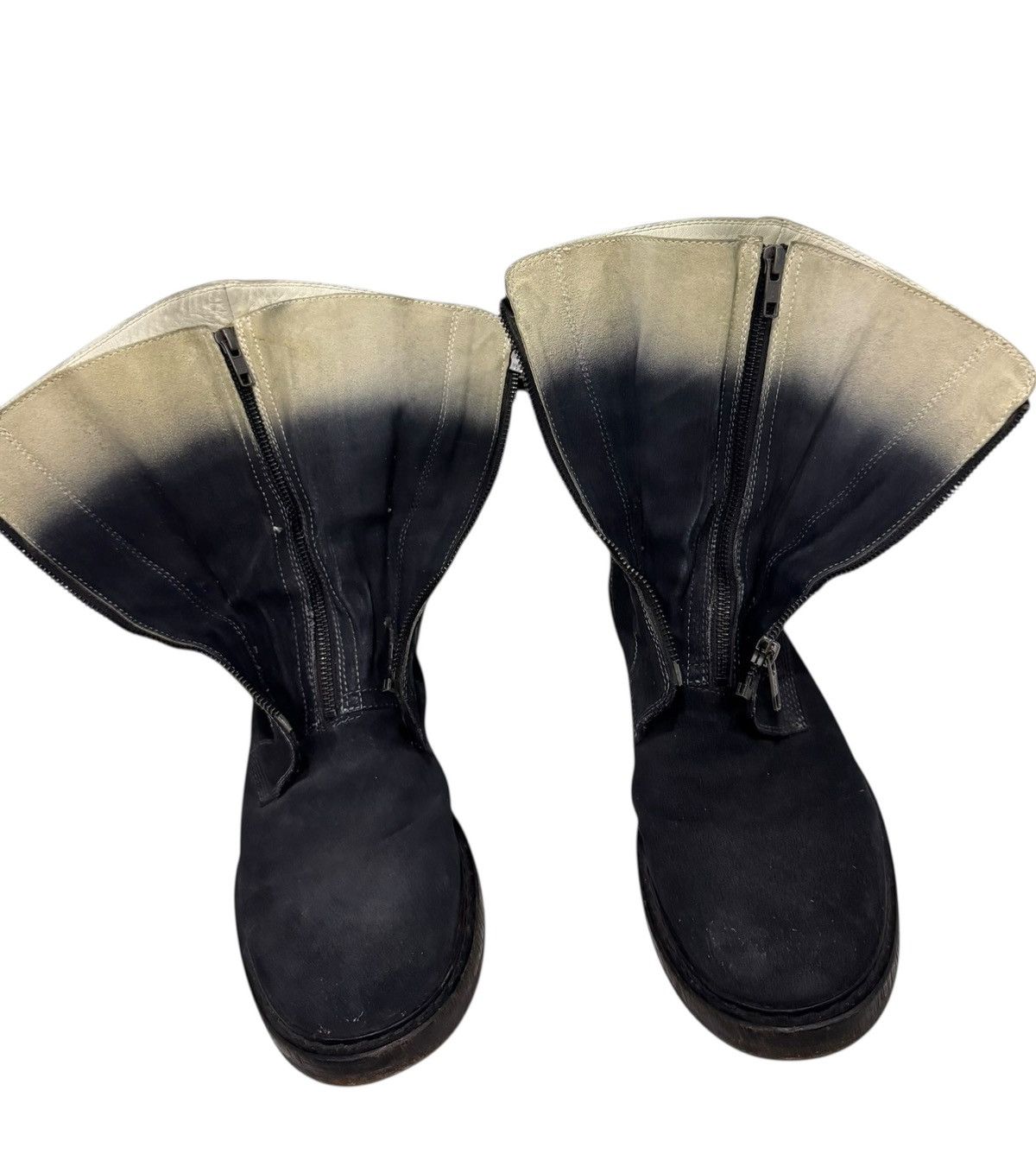 Ann Demeulemeester Ann Demeulemeester fw12 gradient dye double zipper Size US 9 / EU 42 - 6 Thumbnail