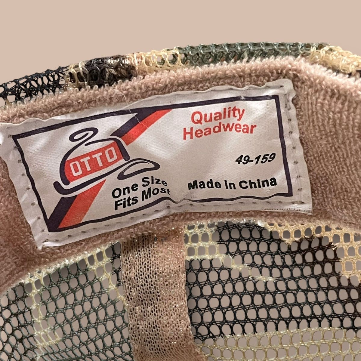 Otto Vintage Otto Camouflage Trucker Hat Size ONE SIZE - 16 Thumbnail