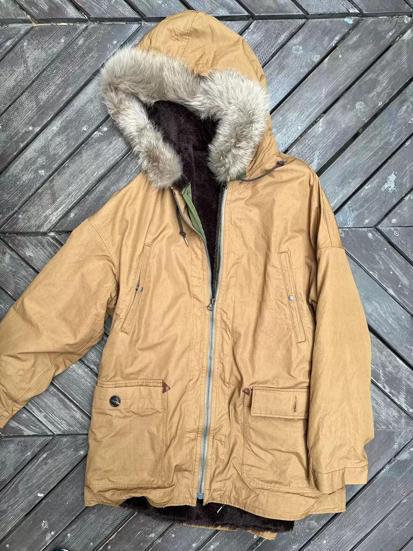 ジャケット・アウター COLD BAY PARKA(WOOL ALPACA) Wool Alpaca Cold Bay Parka Banana Republic RARE Wool Mohair Alpaca
