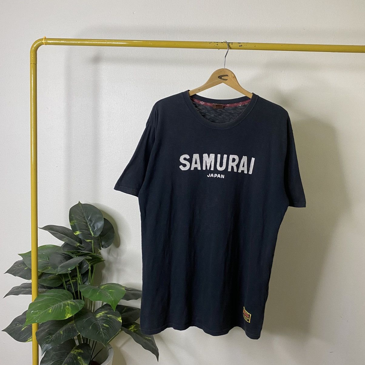 Japanese Brand Samurai Japan Evisu Flat Head Iron Heart Studio D Artisan T Size US XL / EU 56 / 4 - 6 Thumbnail