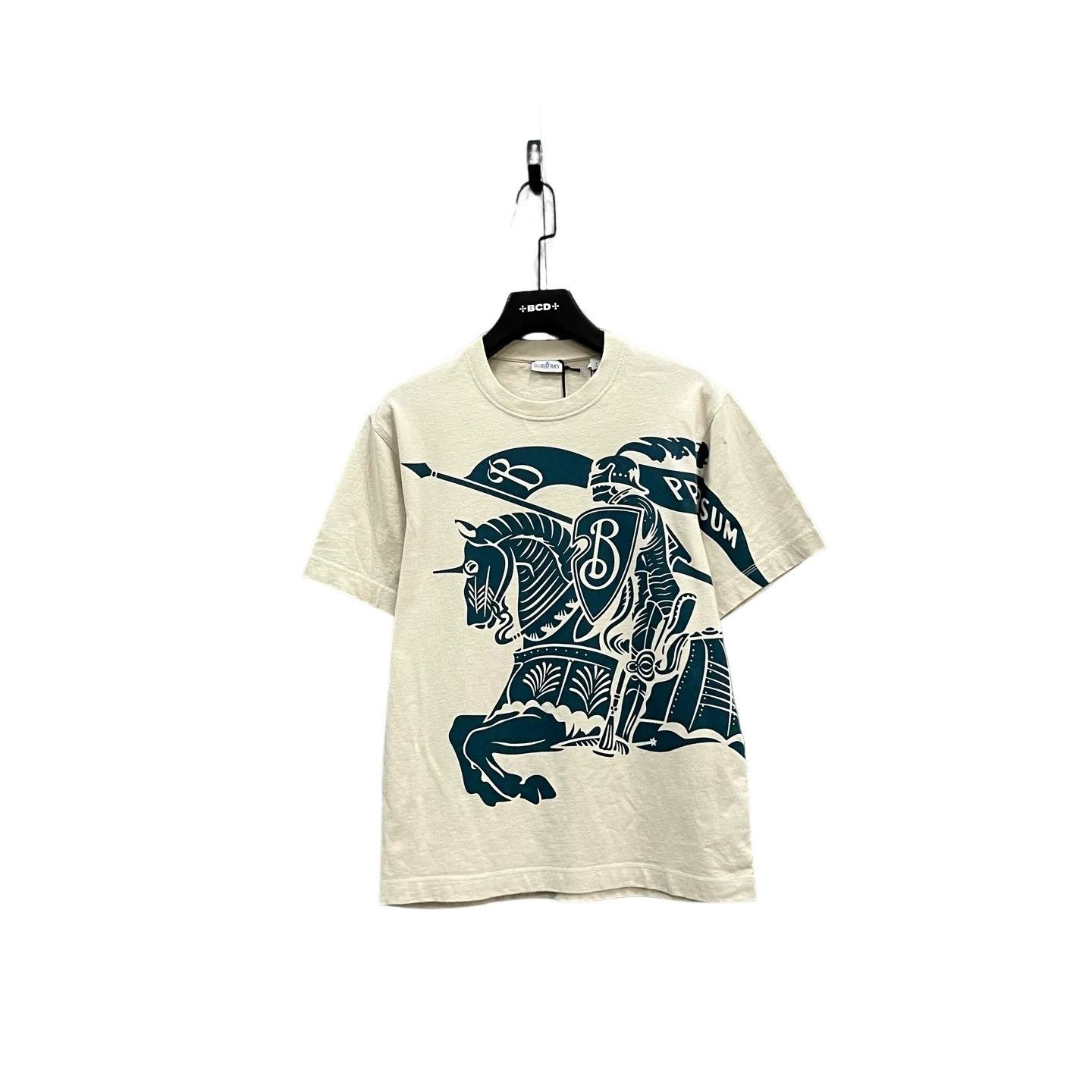 Burberry Burberry Equestrian Knight Graphic T-Shirt S Size US S / EU 44-46 / 1 - 1 Thumbnail