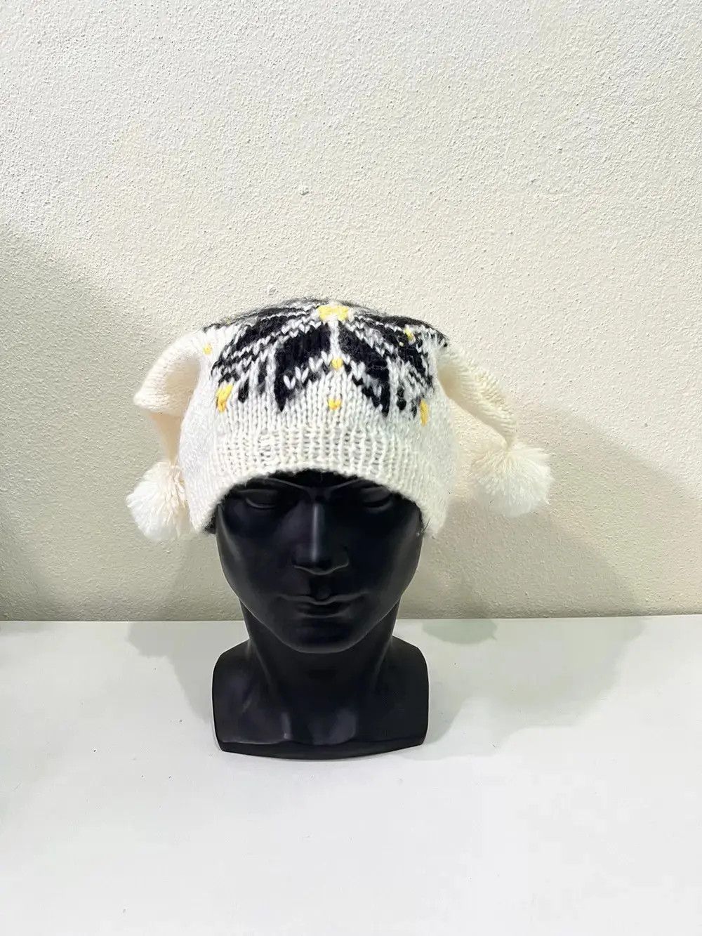 Japanese Brand Japanese Brand Bunny Horn Beanie Hat Size ONE SIZE - 4 Thumbnail