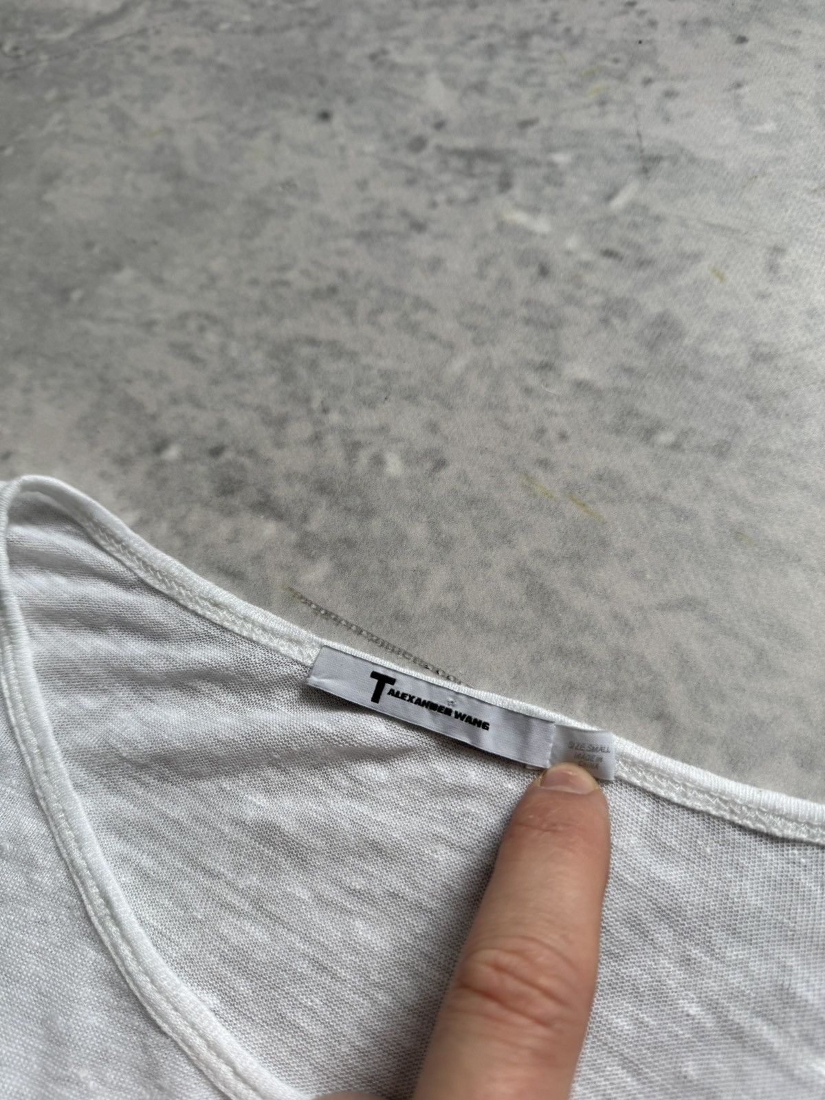 Alexander Wang × Vintage Alexander Wang longsleeve white unisex size S Size US S / EU 44-46 / 1 - 6 Thumbnail