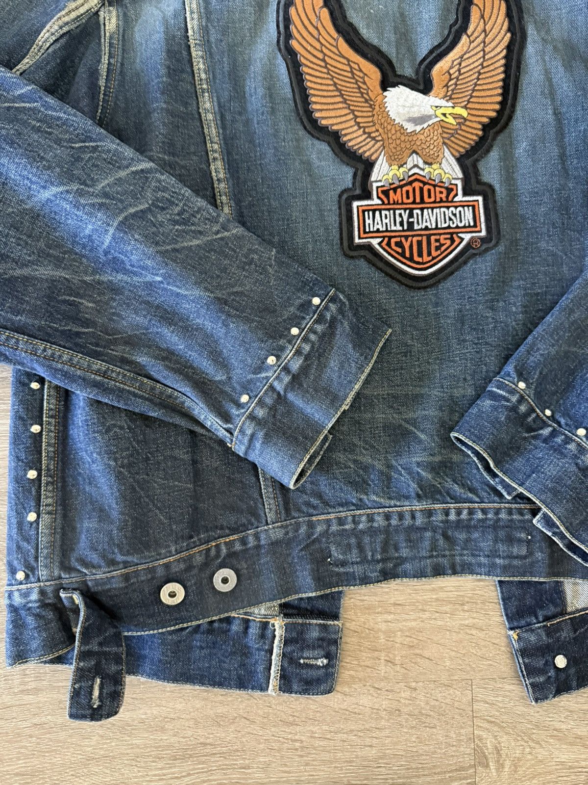Gap Custom Gap Vintage Harley-Davidson Size US L / EU 52-54 / 3 - 5 Thumbnail