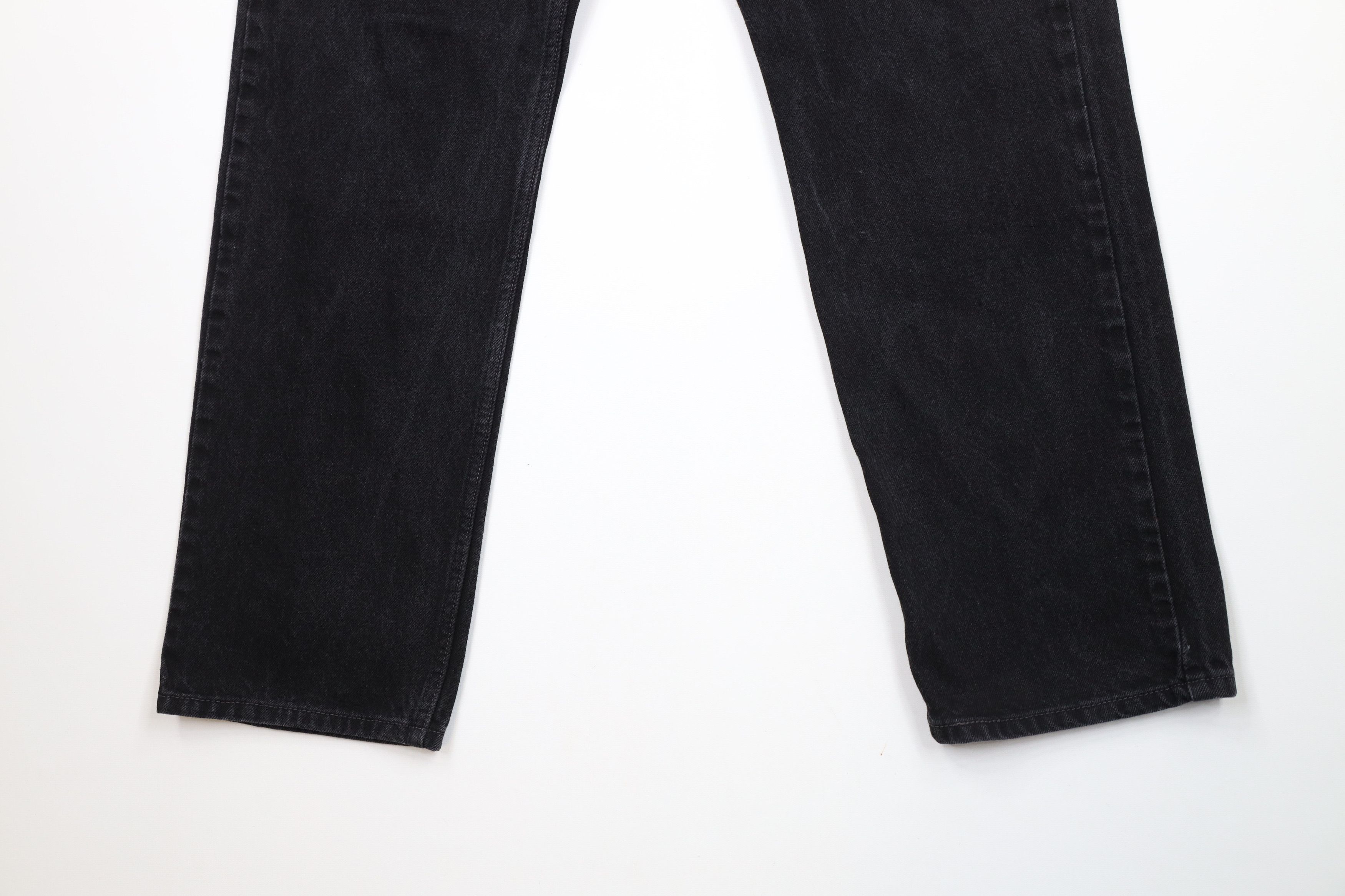 Levi's × Vintage Vintage Y2K Levis 505 Fit Straight Leg Denim Jeans Black Size US 34 / EU 50 - 4 Thumbnail
