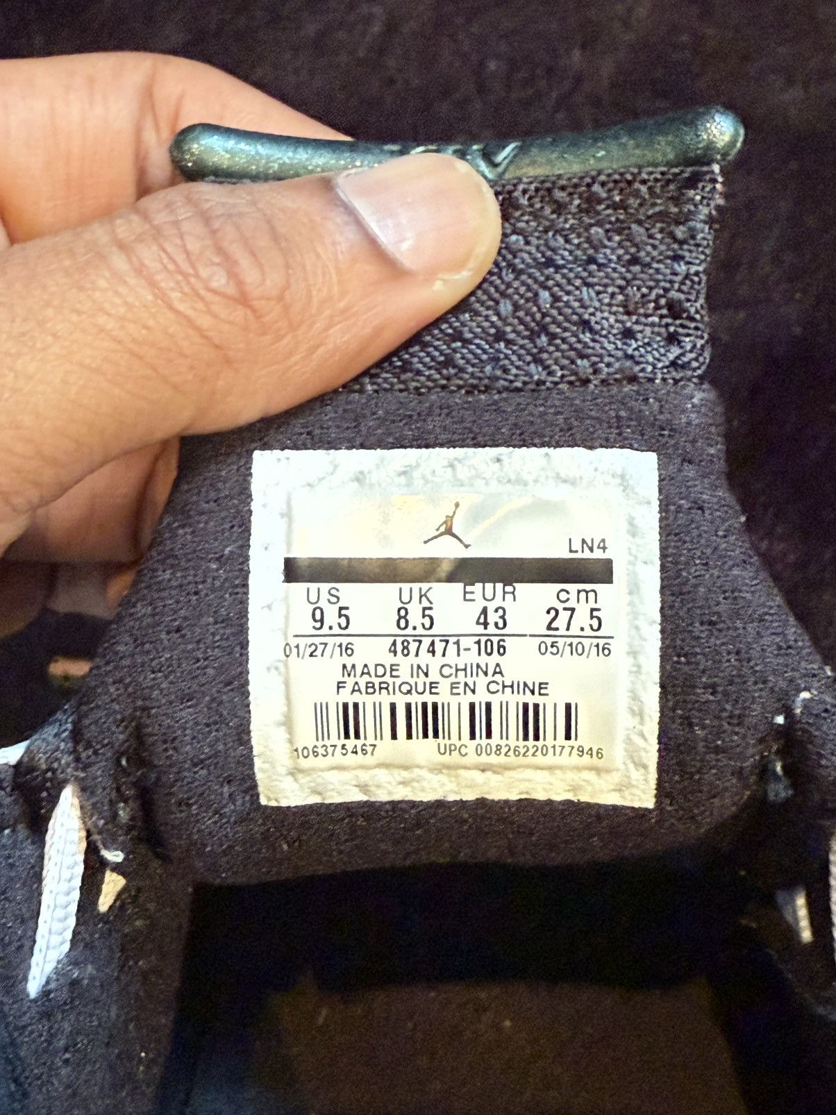 Jordan Brand Air Jordan Retro 14 ‘ oxidized green’ 2016 Size US 9.5 / EU 42-43 - 3 Thumbnail