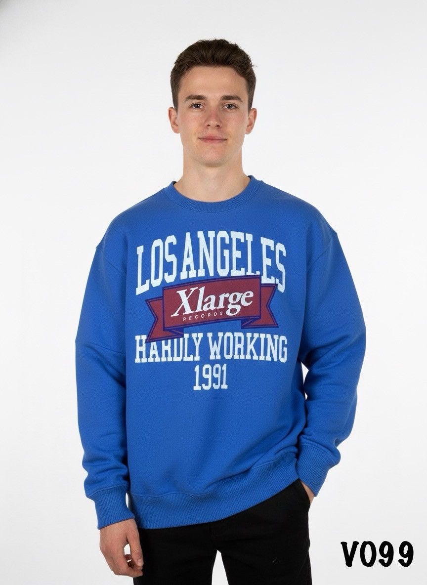 X-LARGE Vintage XLarge Los Angeles Crewneck Sweatshirt Z243 Size US L / EU 52-54 / 3 - 2 Thumbnail