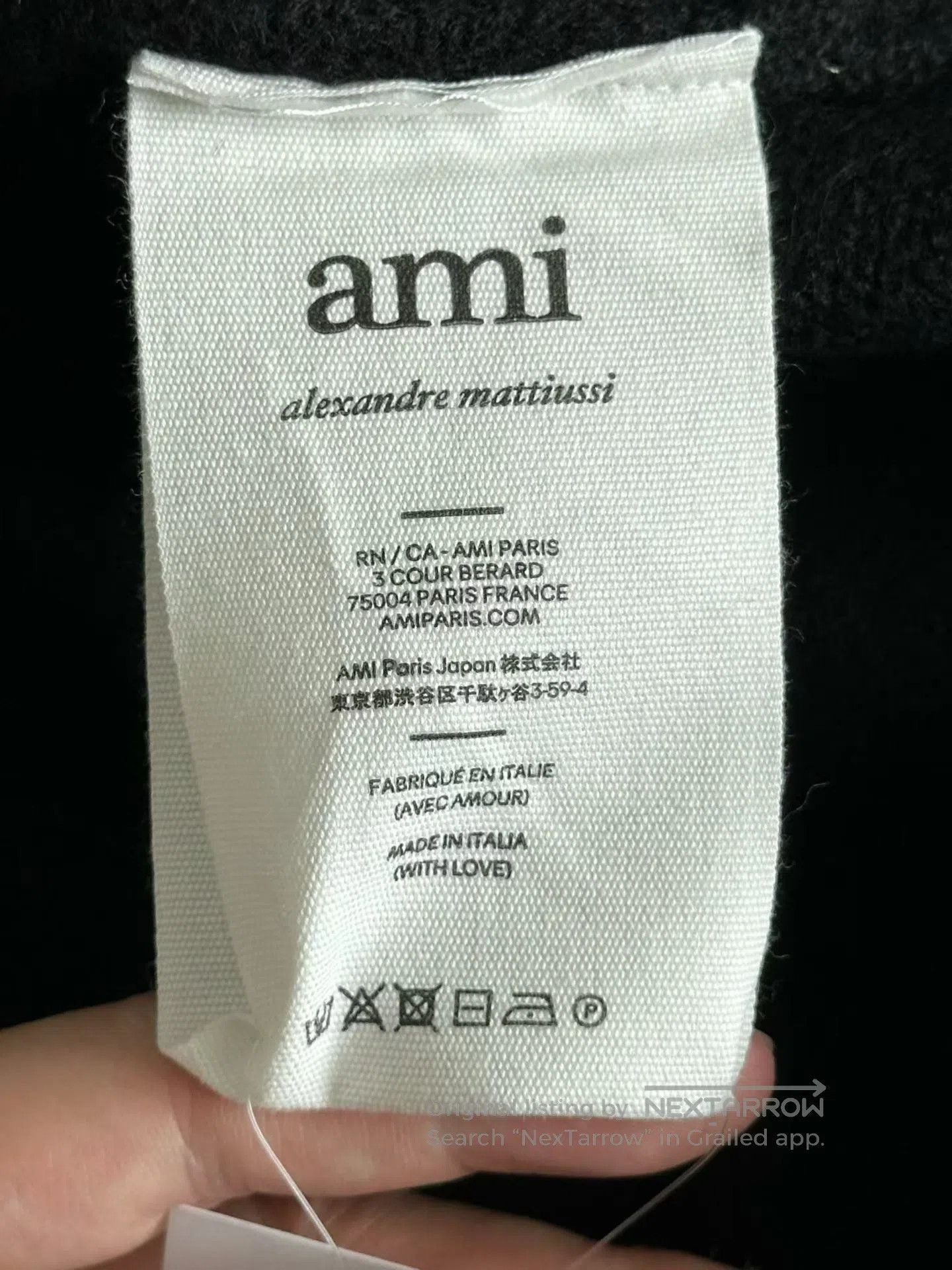 AMI Ami Wool Hoodie| Size US L / EU 52-54 / 3 - 5 Thumbnail