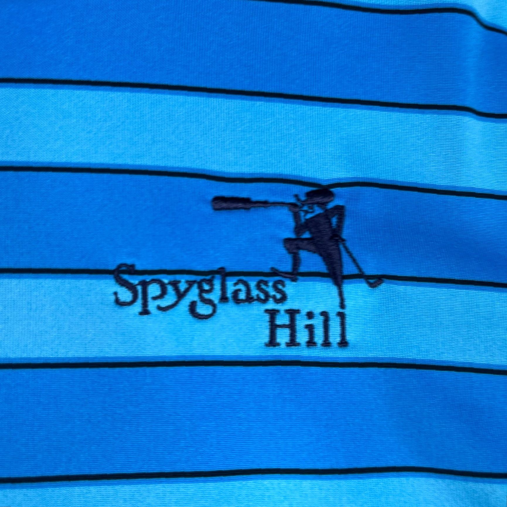 Under Armour Under Armour Polo Shirt Mens Large Blue Striped HeatGear Size US L / EU 52-54 / 3 - 4 Thumbnail