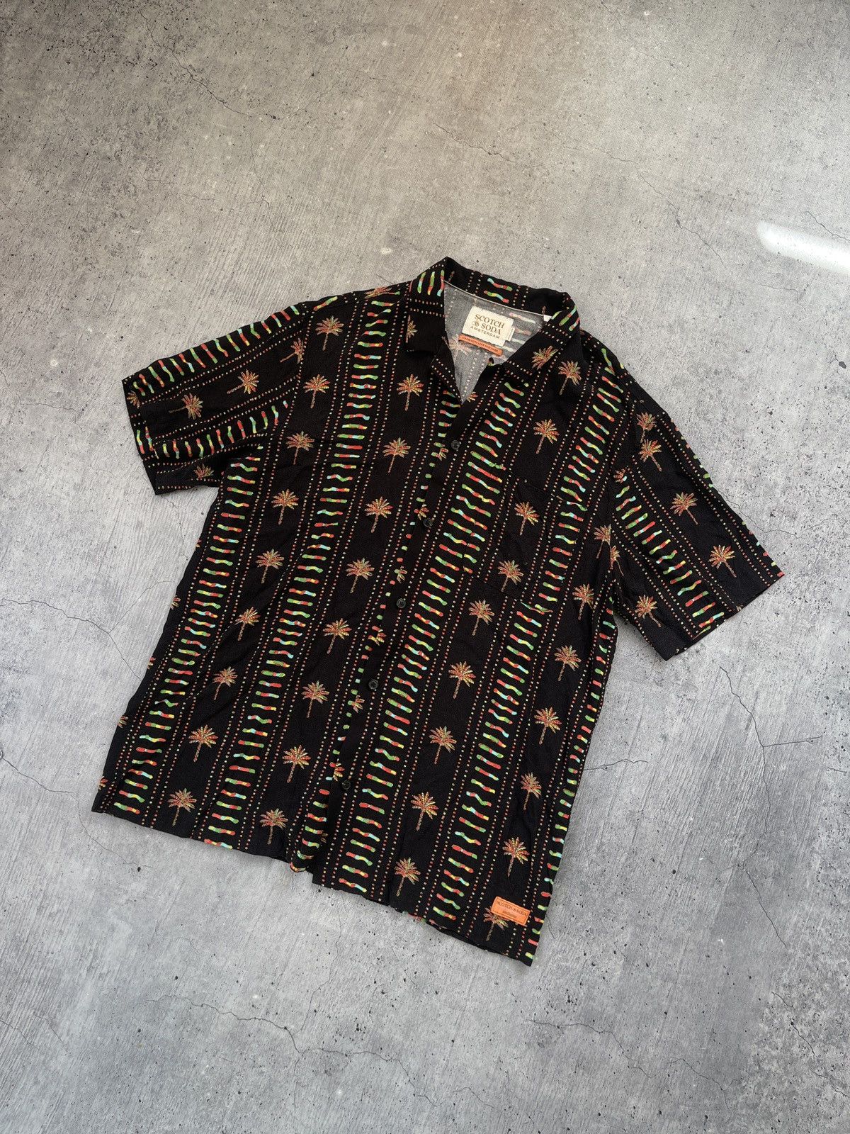 Scotch & Soda Scotch and Soda Bowling Shirt Size US L / EU 52-54 / 3 - 1 Thumbnail