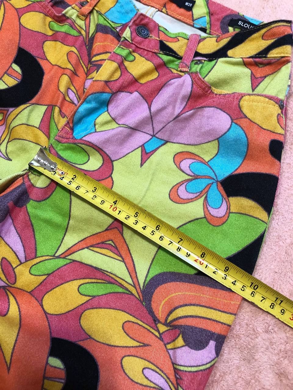 Jaded London Vintage Jaded London Flower Print Pants Size 28 Size 28" / US 6 / IT 42 - 10 Thumbnail