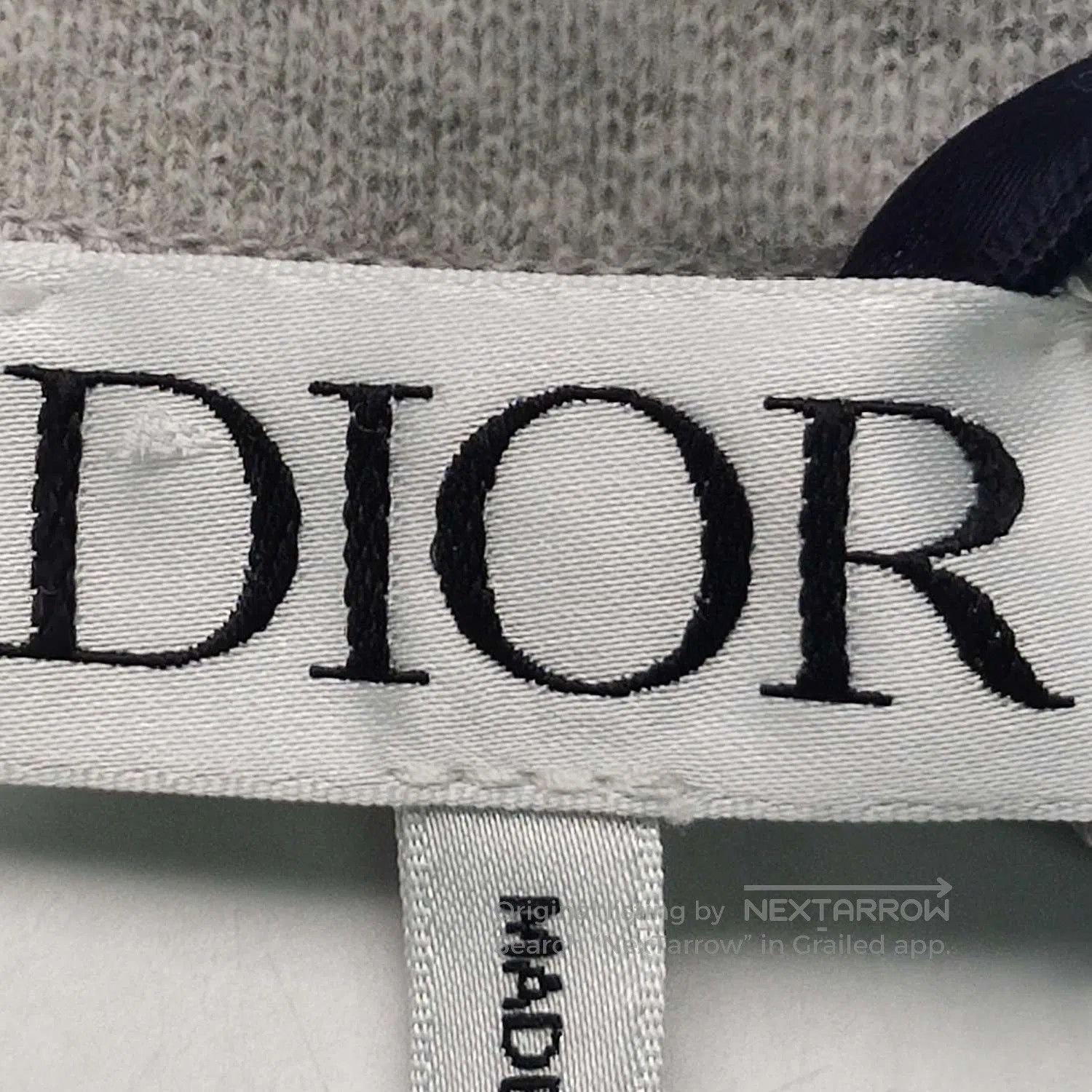 Celine Dior Kids Cotton Logo Sweatshirt, Gray. Size US XS / EU 42 / 0 - 4 Thumbnail