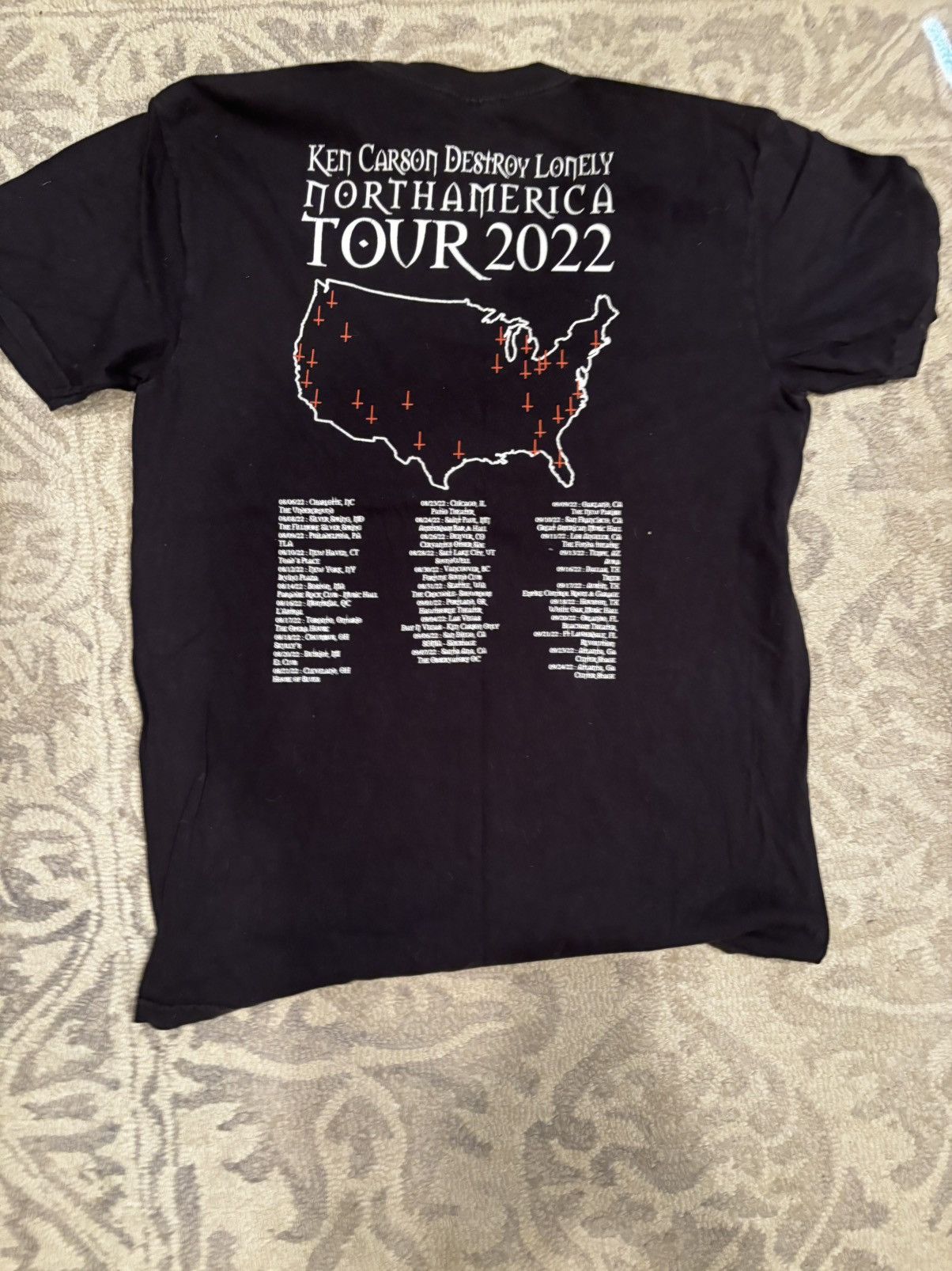 Ken Carson Ken Carson tour merch Size US L / EU 52-54 / 3 - 2 Thumbnail