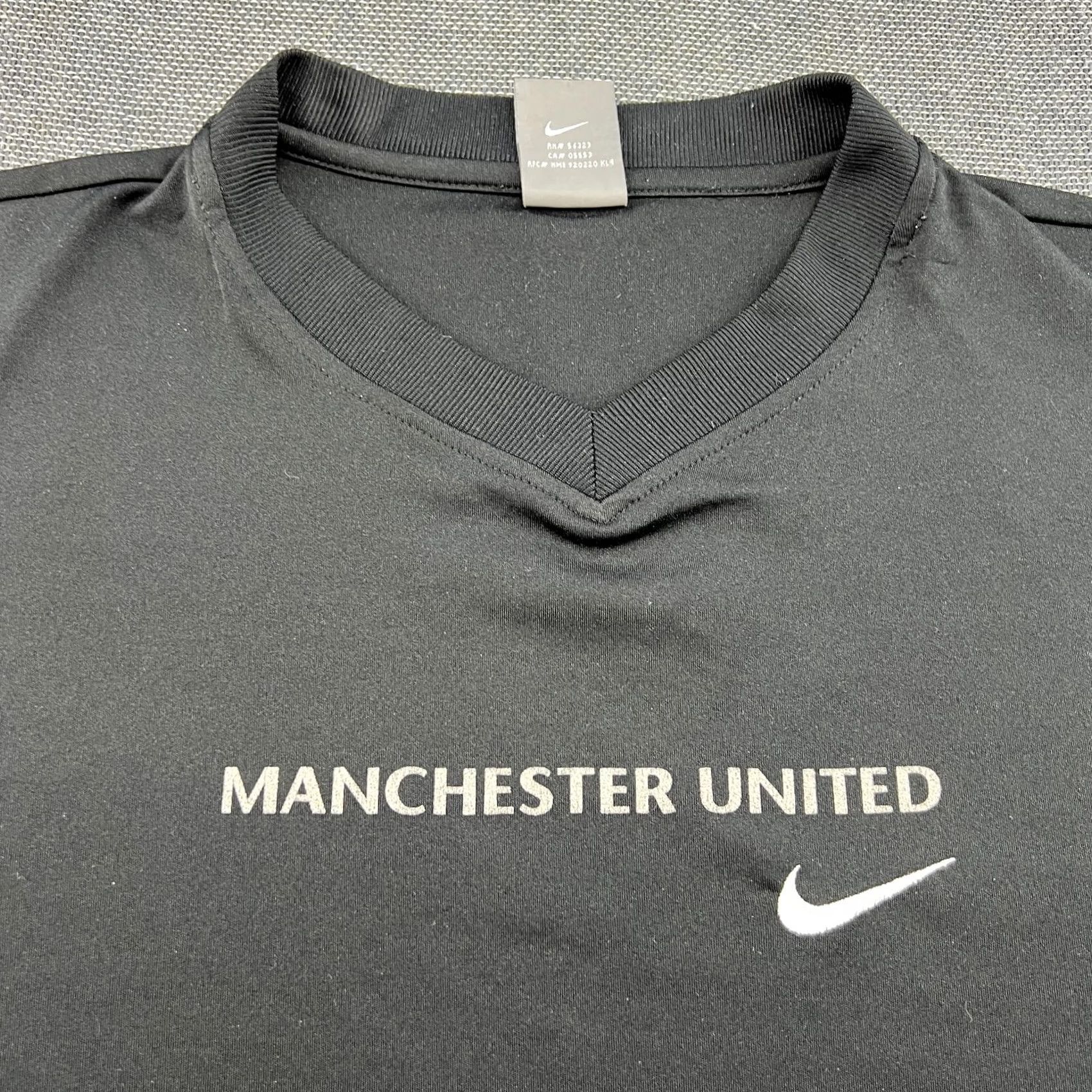 Nike VINTAGE Nike Manchester United 2002 2004 Training Mens Football Jersey XL Shirt Black Size US XL / EU 56 / 4 - 4 Thumbnail